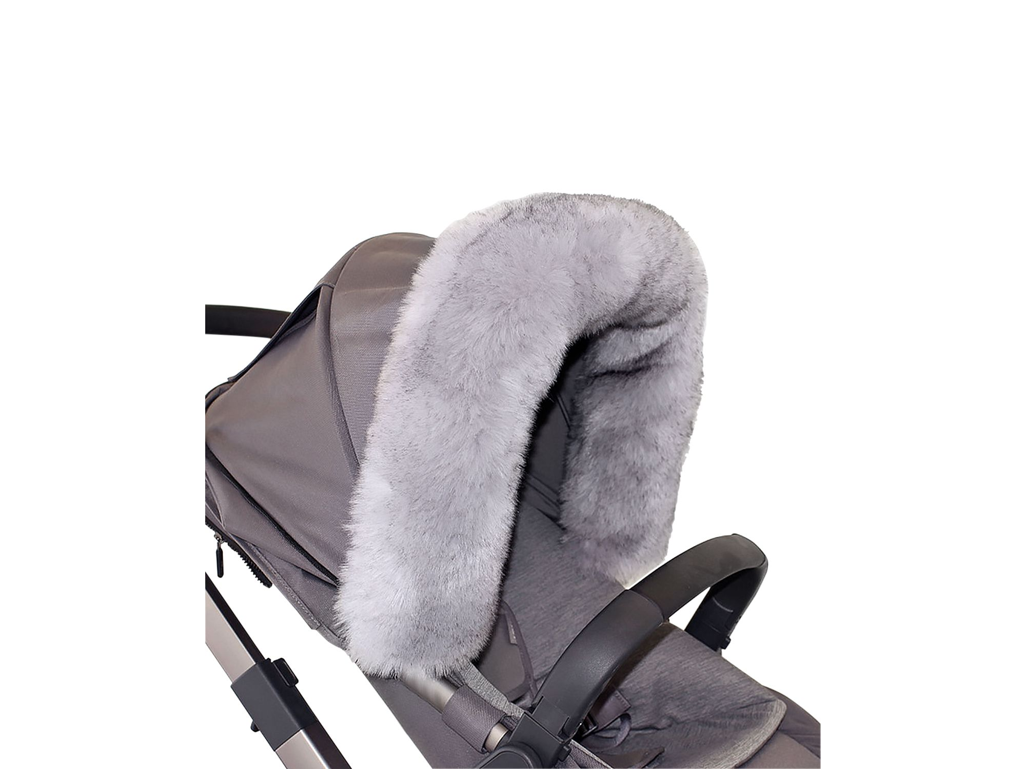 Faux Fur Stroller Marquee Cover - Image 1