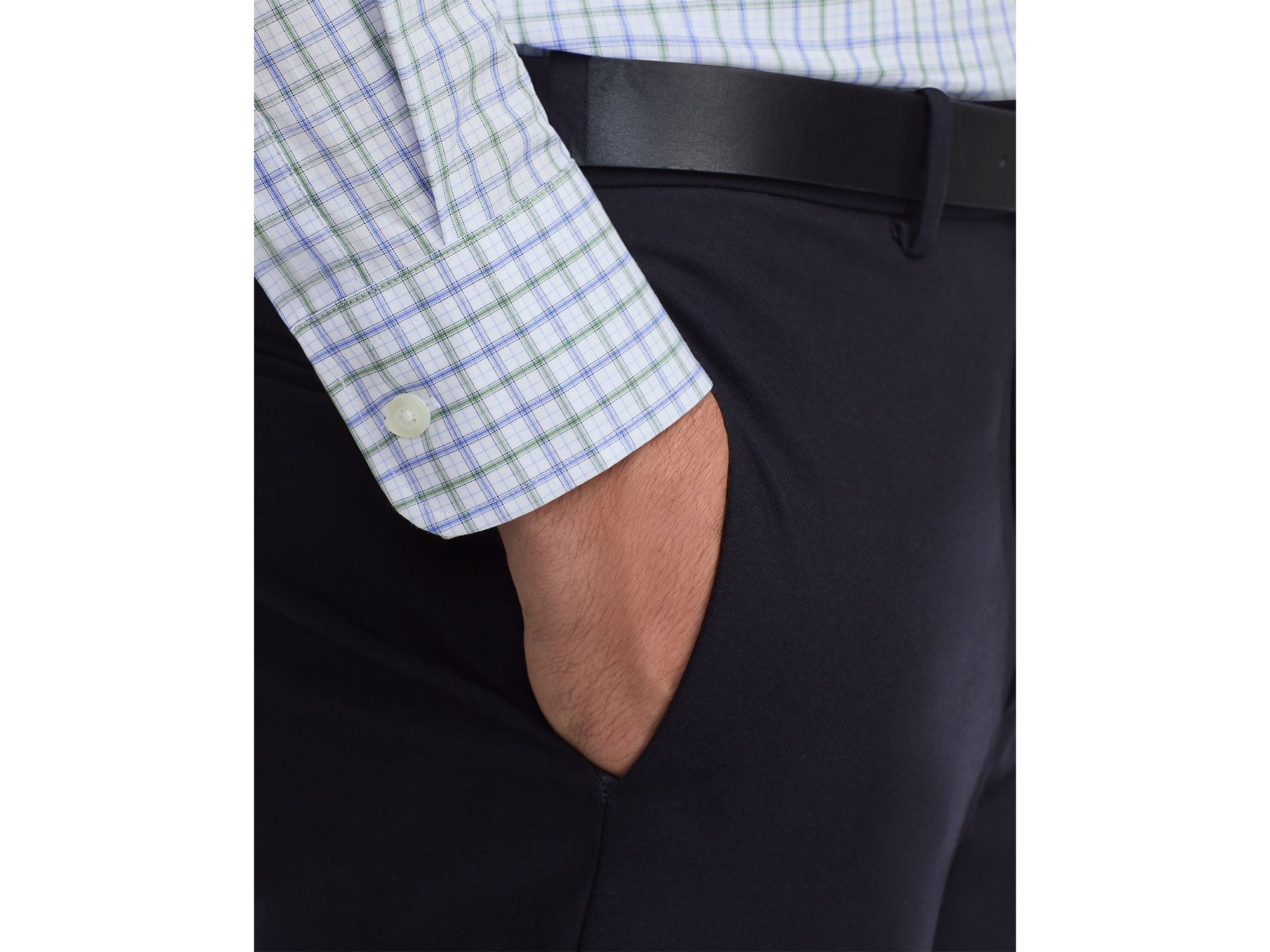 Regular Fit Stretch Dress Shirt, Bloomingdale's Exclusive — Image 4