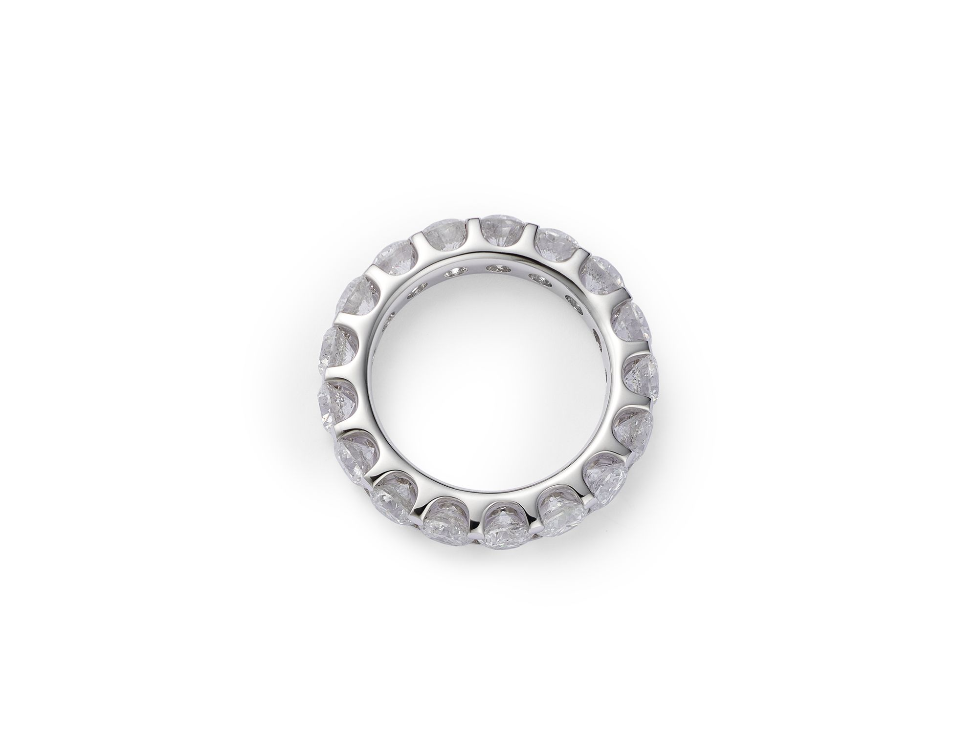 Diamond Eternity Band in 14K White Gold, 2.0 tcw — Image 5