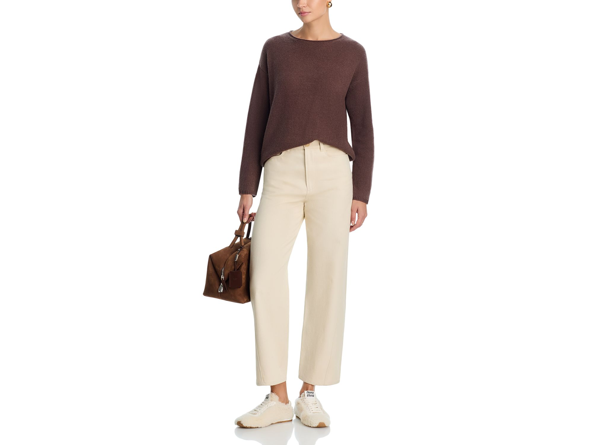 100% Cashmere Crewneck Sweater - Exclusive — Image 4