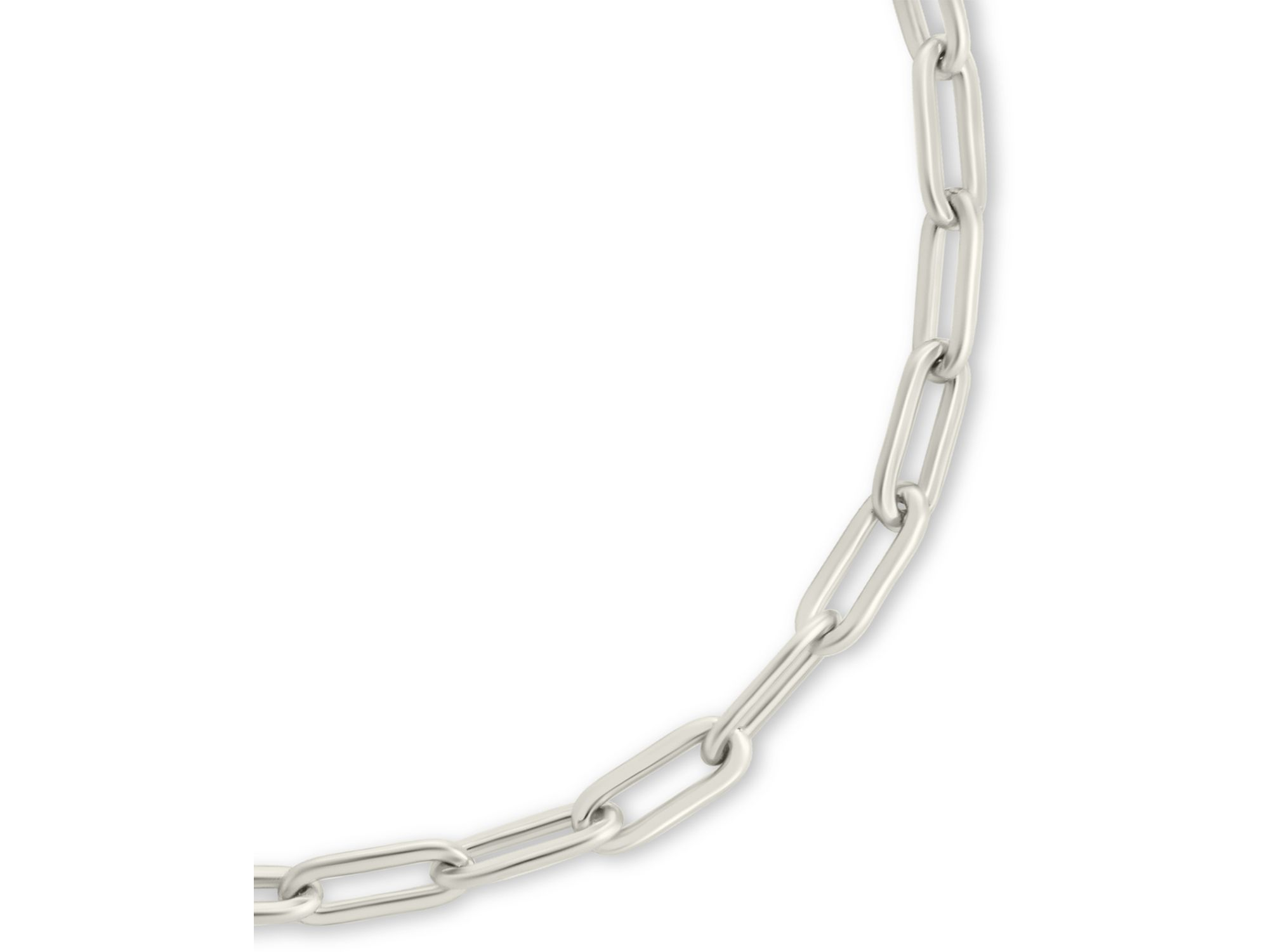Dainty Paperclip Chain Bracelet — Image 3