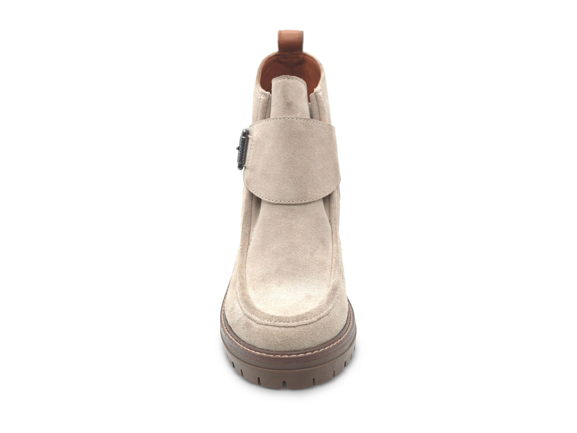 Women's Baden Beige Suede Ankle Boots — Image 5