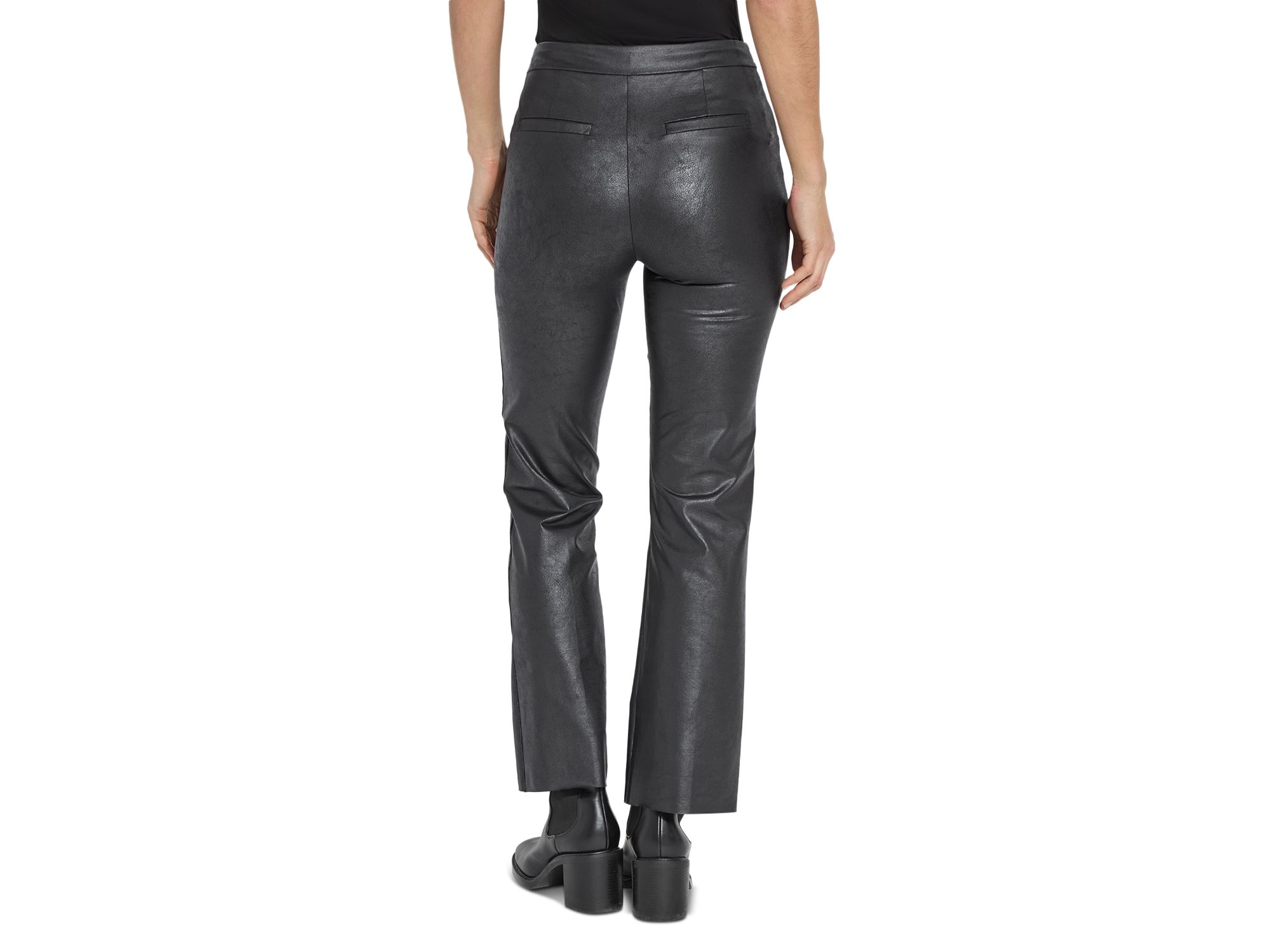 Elysse Faux Leather Pants — Image 5