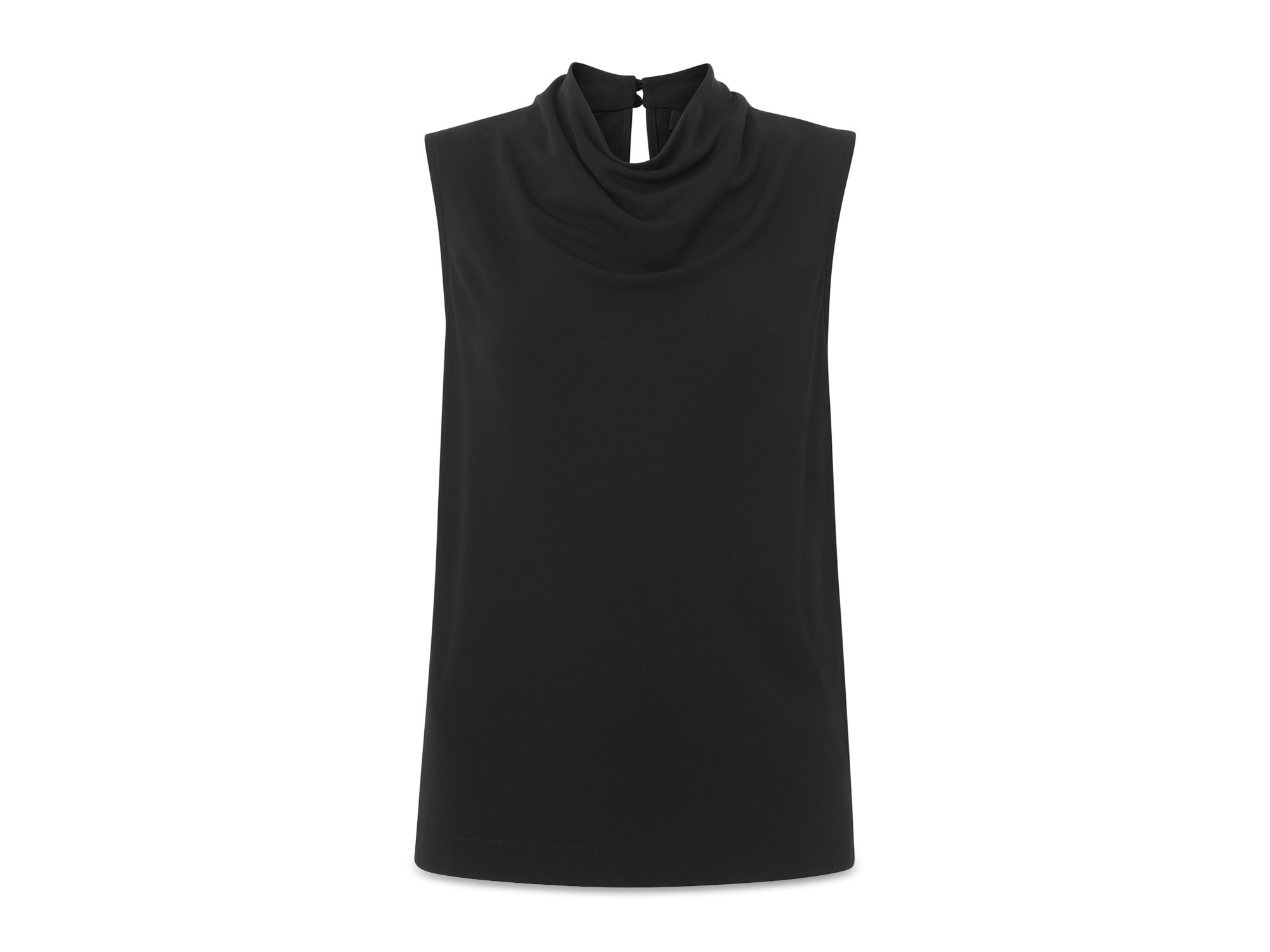Sleeveless Cowlneck Top — Image 4