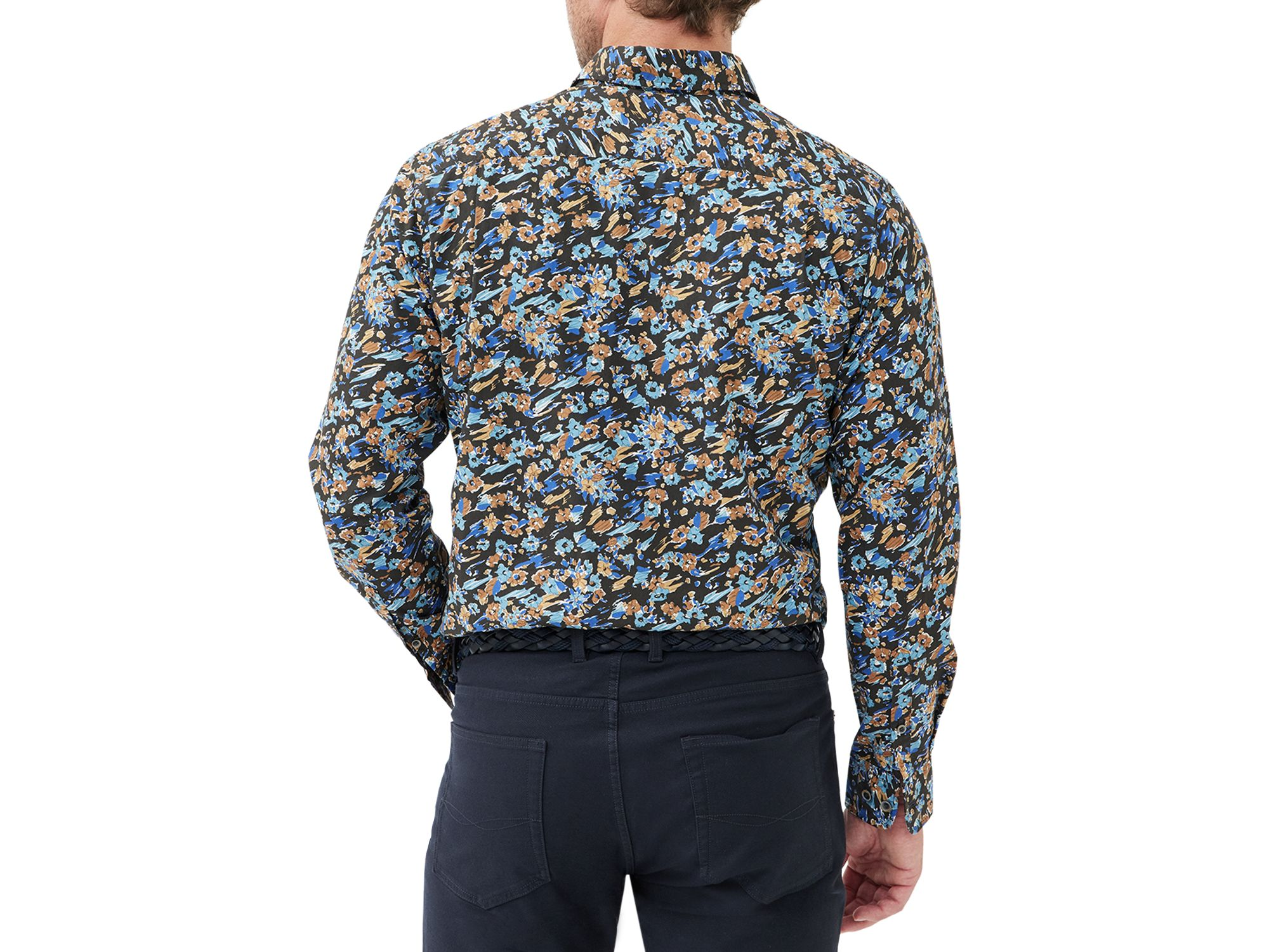 Torrance Street Long Sleeved Sports Fit Button Down Shirt — Image 3