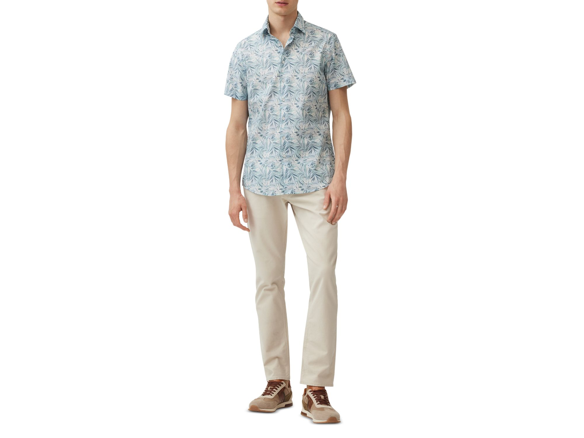 Gale Street Palm Print Button Shirt — Image 5