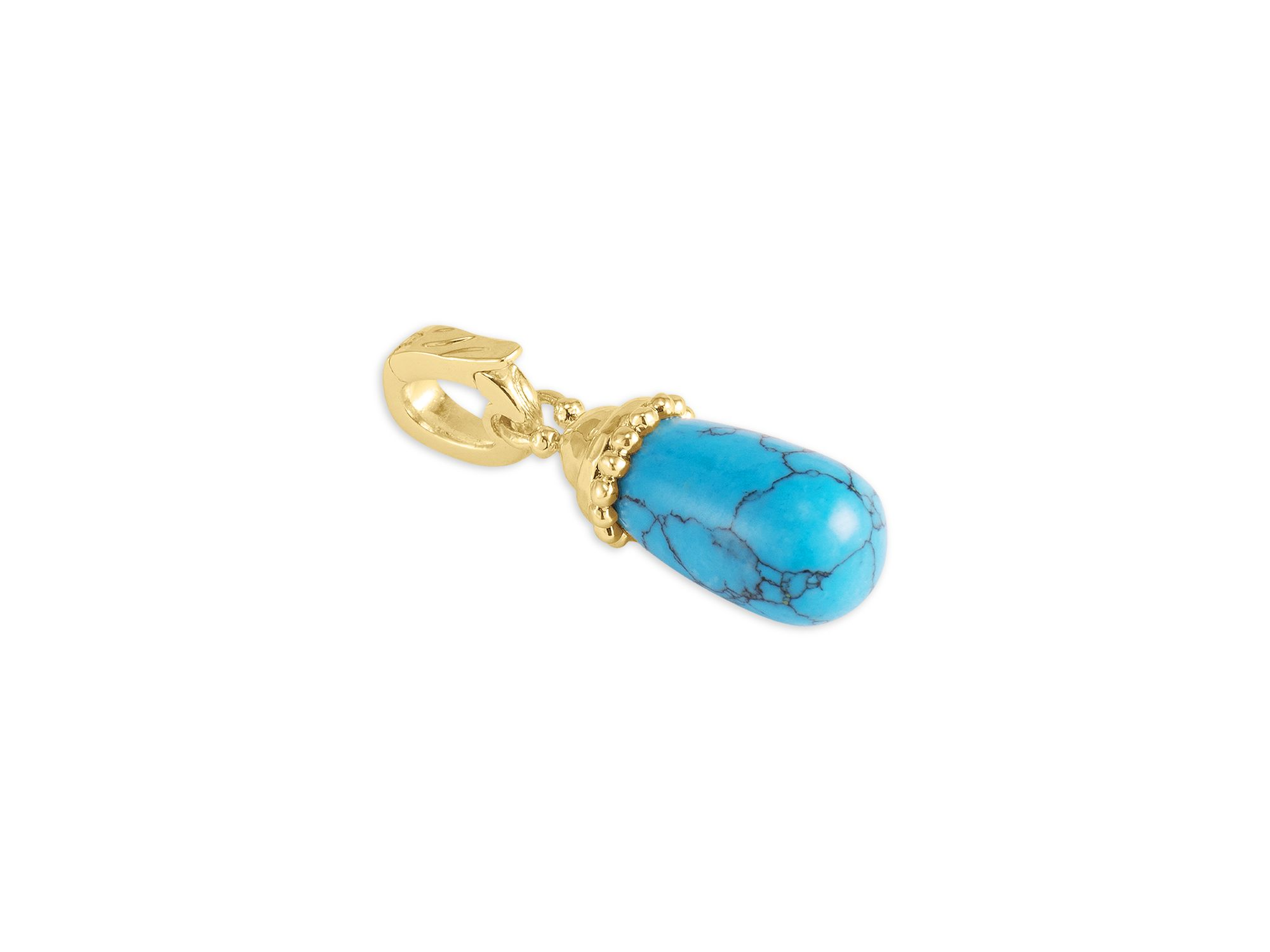 Milos Small Turquoise Charm — Image 3