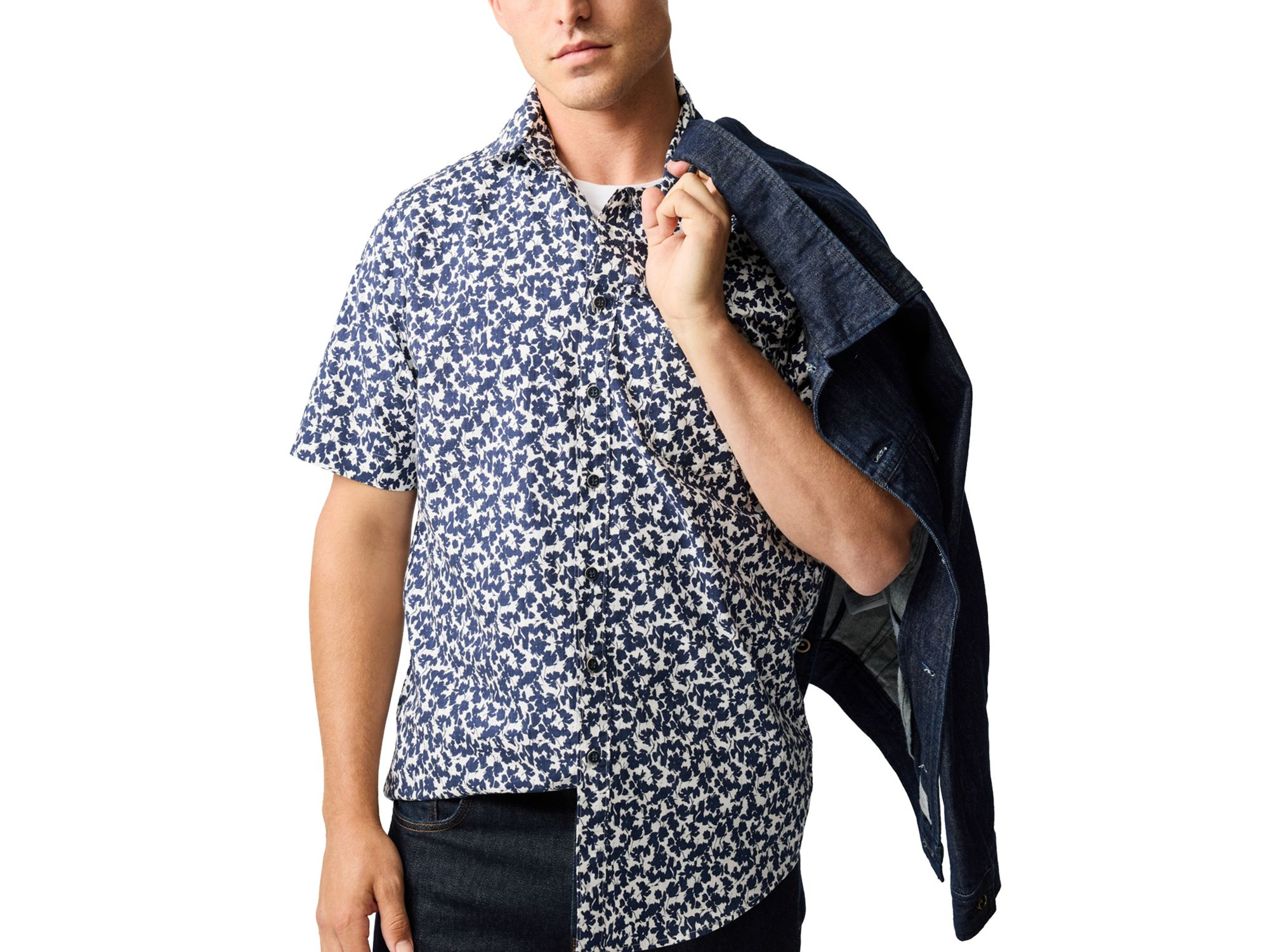 Jameison Bay Printed Button Front Shirt — Image 3