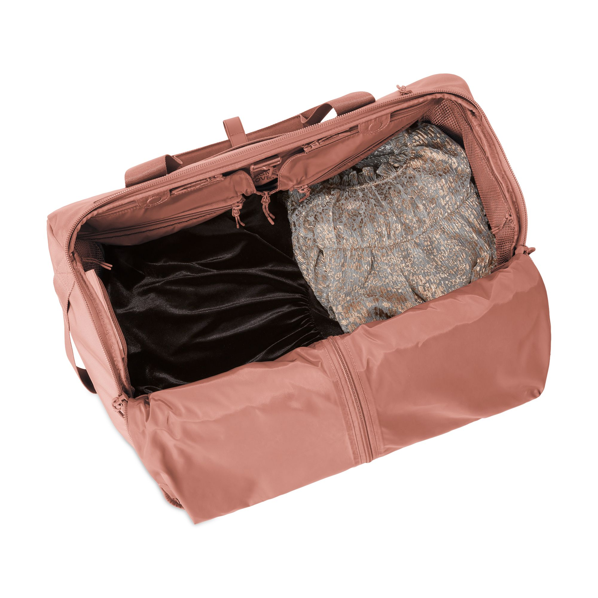 Monaco Garment Duffle Bag, Warm Rust — Image 7