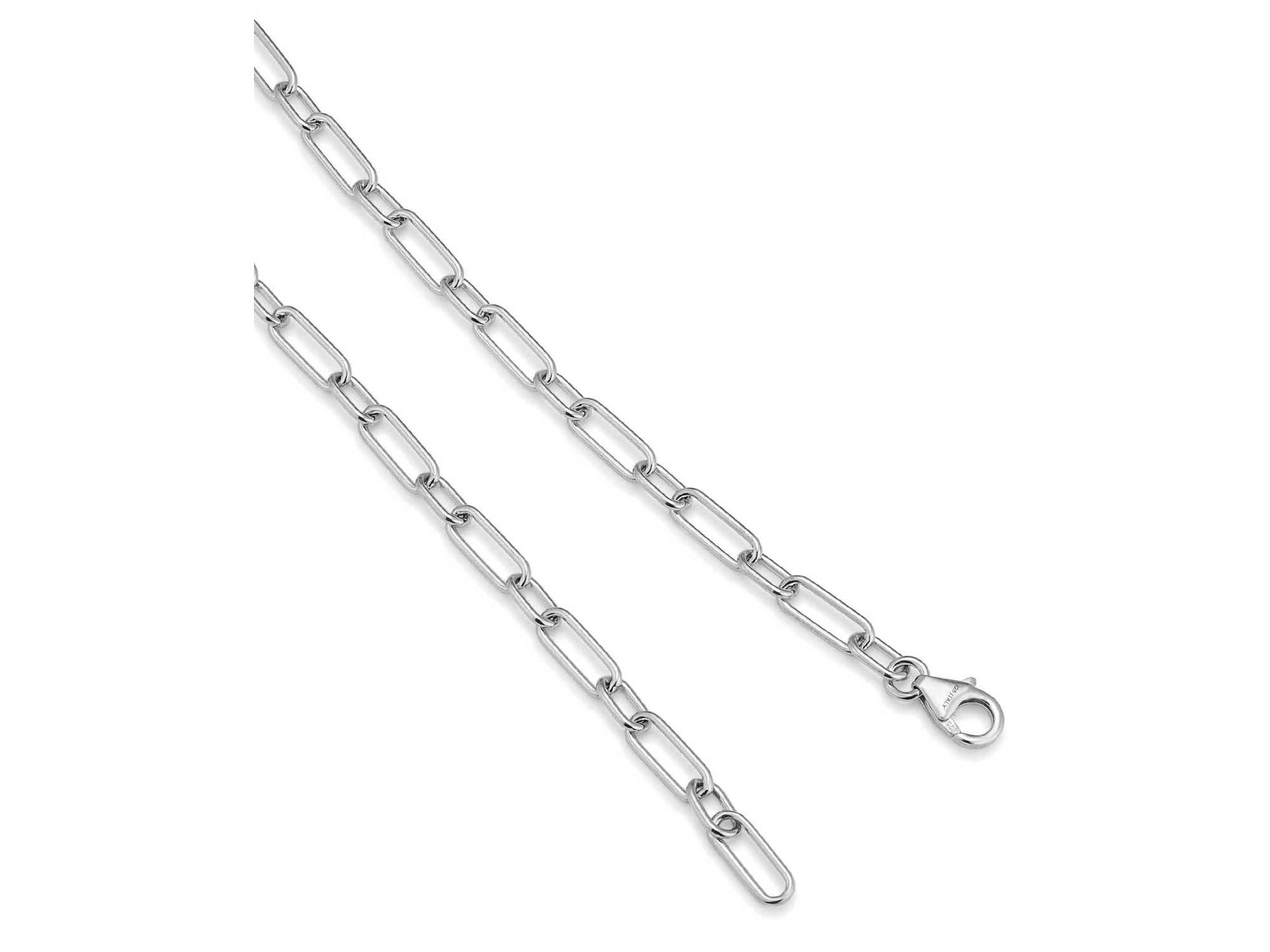Sterling Rhythm Link Necklace — Image 5