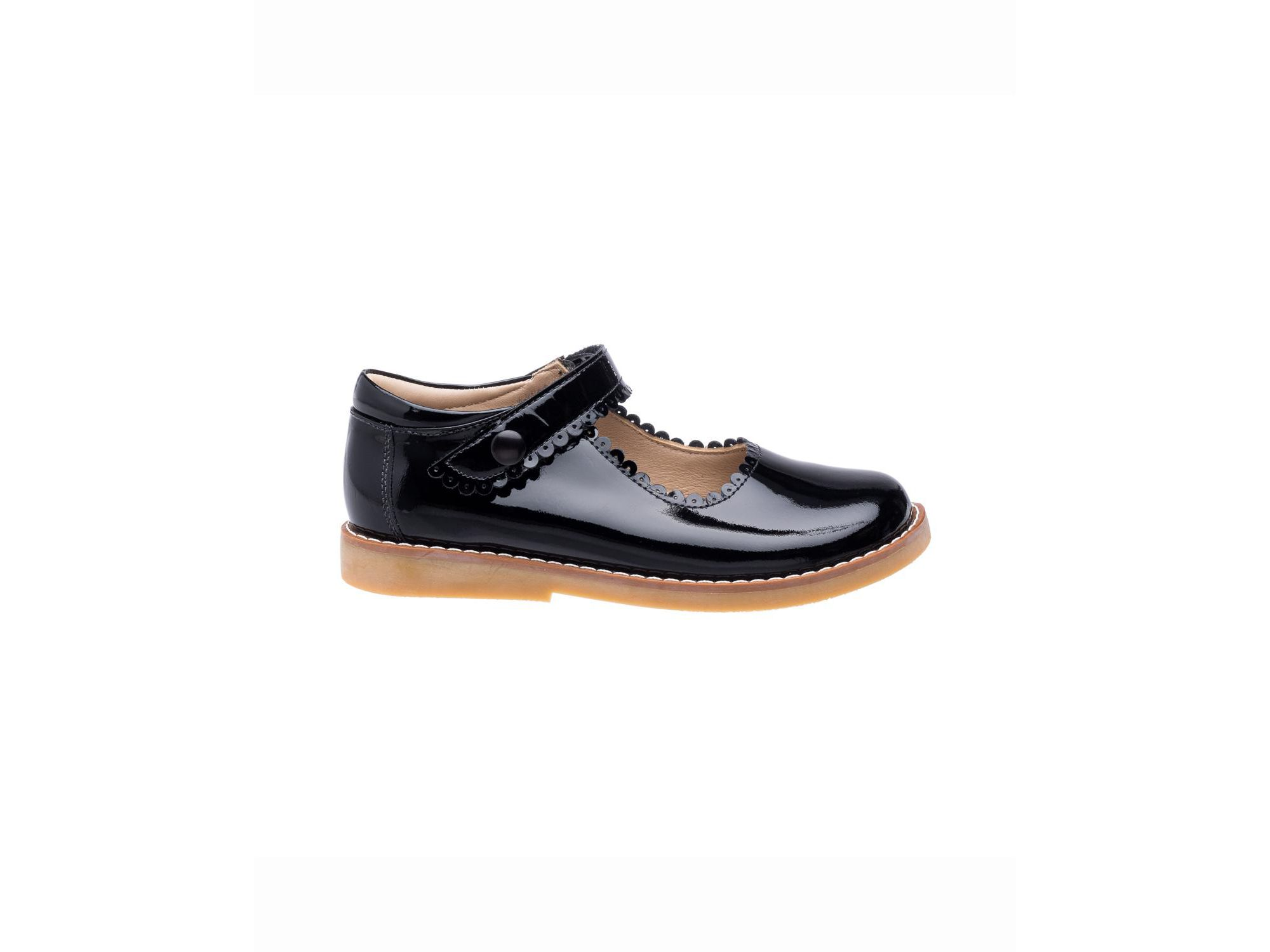 Unisex Scalloped Edge Mary Jane — Image 3