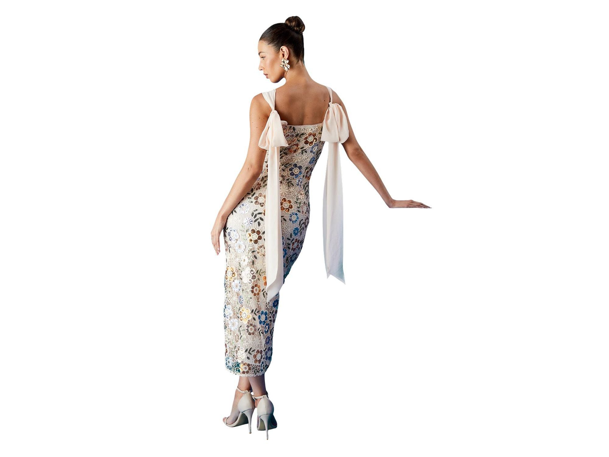 Muse Embellished Midi Dress — Image 4