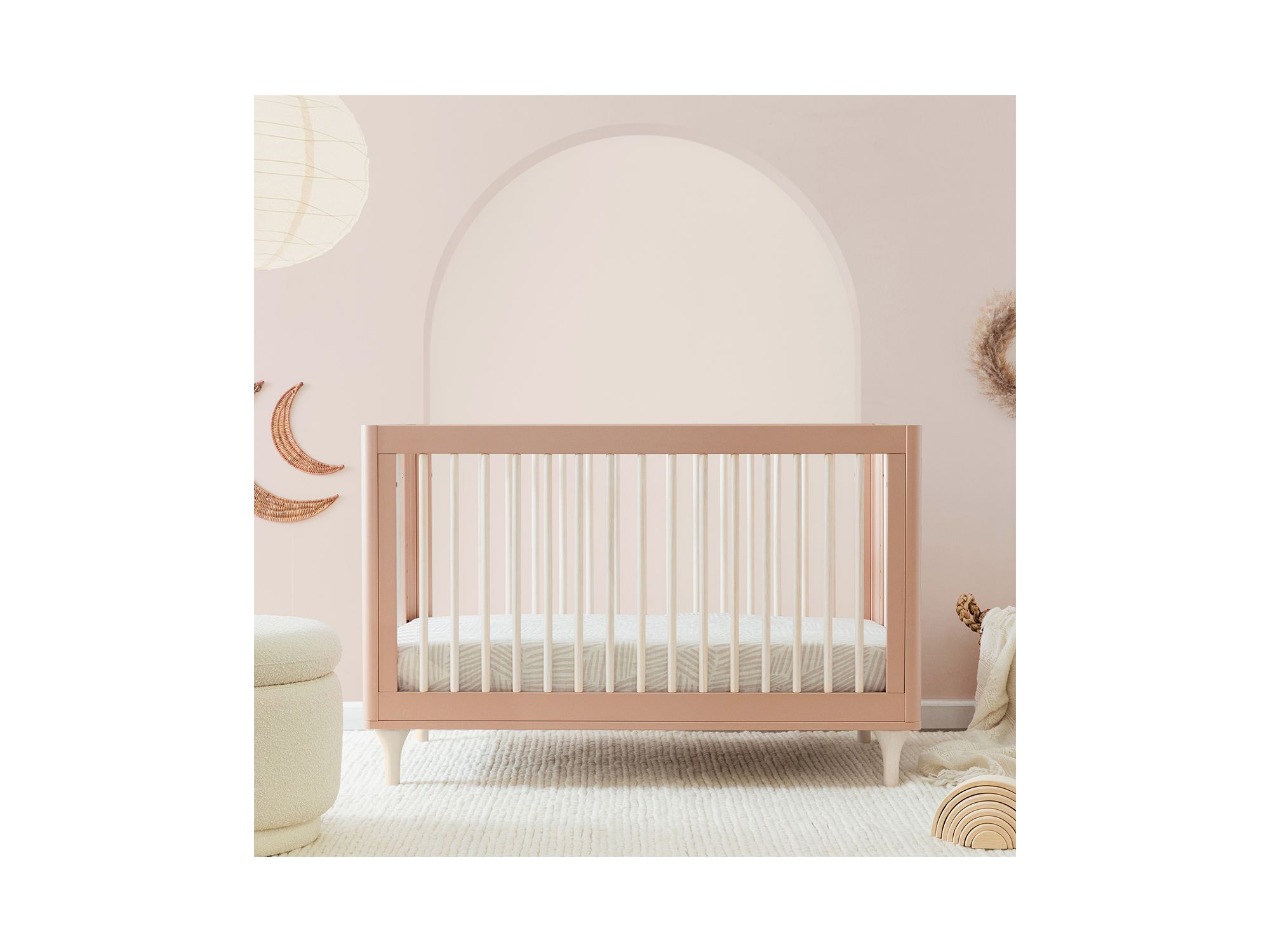 Lolly 3-in-1 Convertible Crib with Toddler Bed Conversion Kit — Image 8
