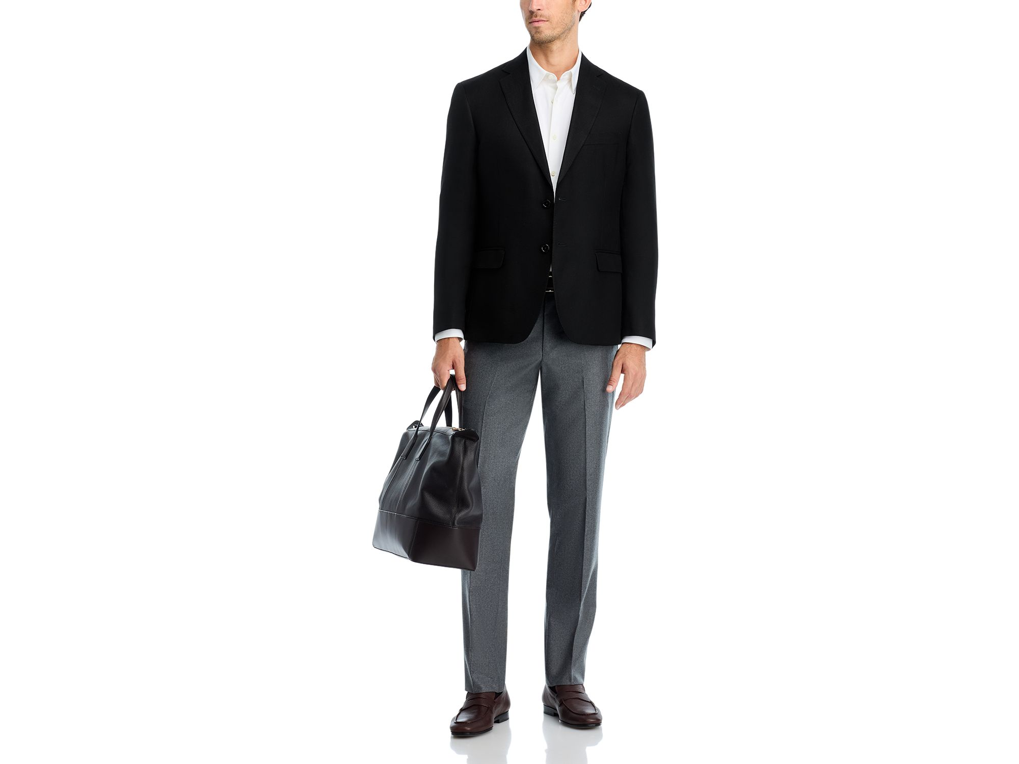 Textured Solid Regular Fit Sport Coat - Exclusive — Image 6