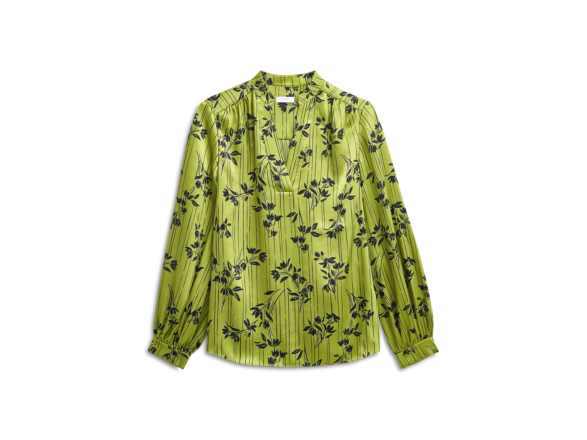 Fara Split Neck Top — Image 4