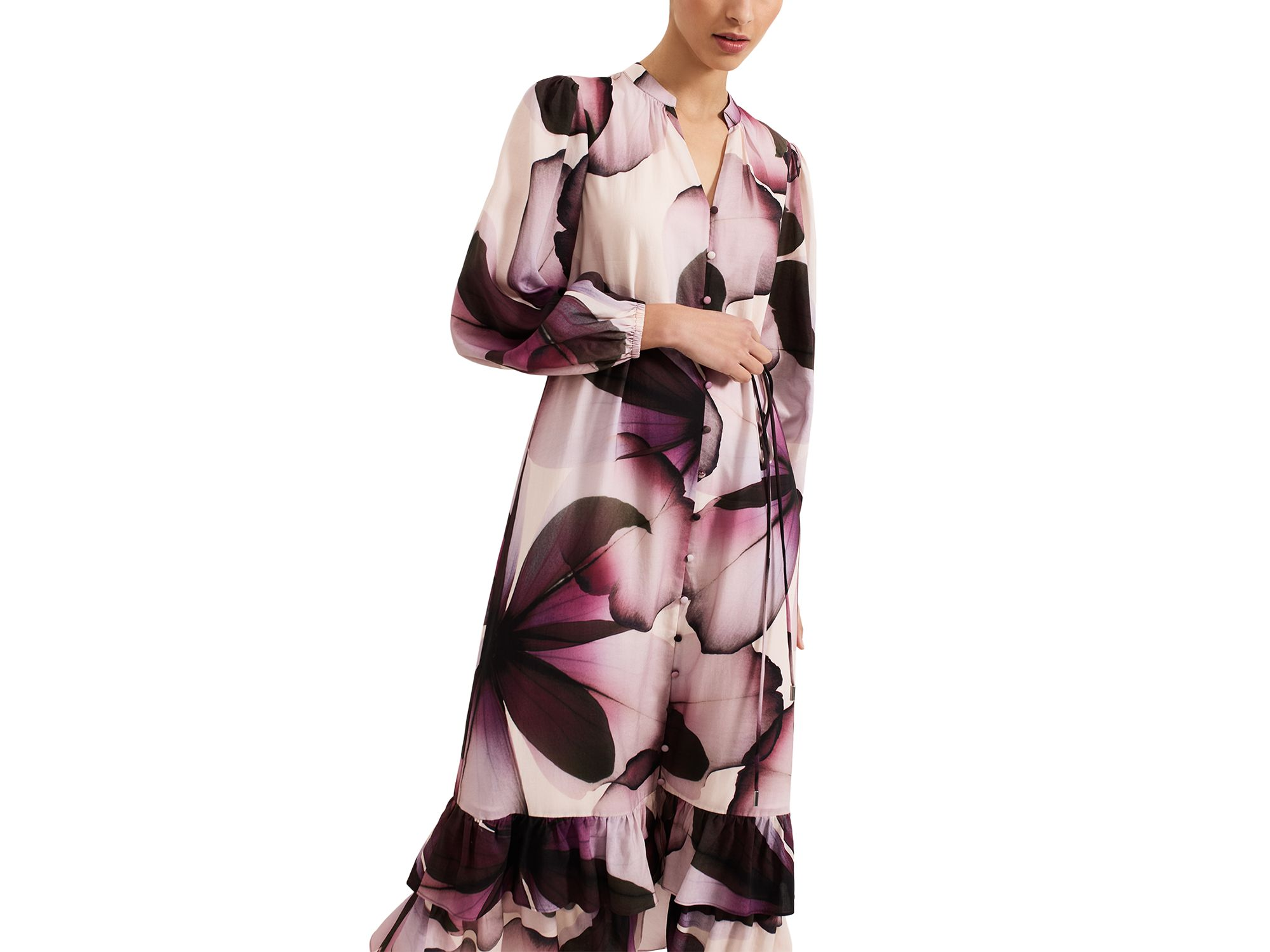 Clarra Floral Print Dress — Image 6