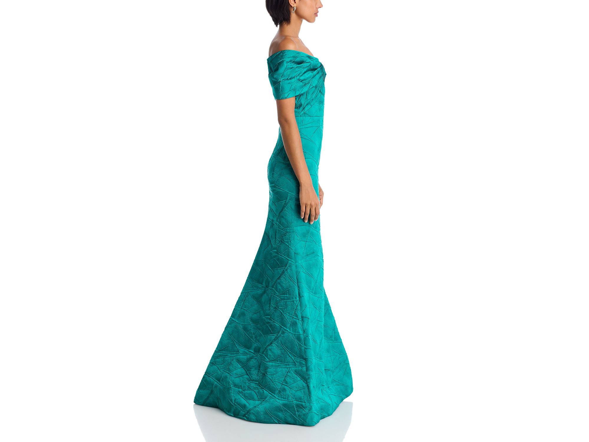 Textured Mermaid Gown — Image 5