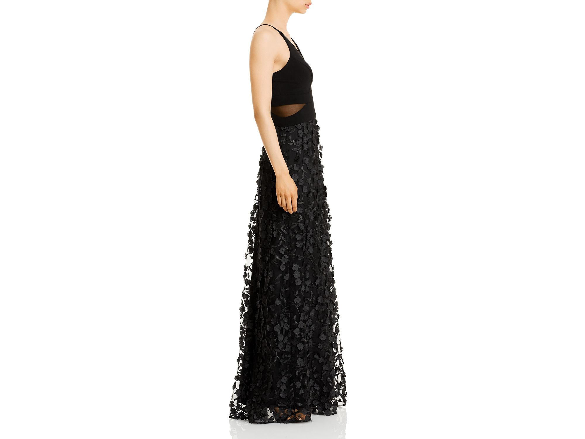 Floral Applique Gown - Exclusive — Image 10