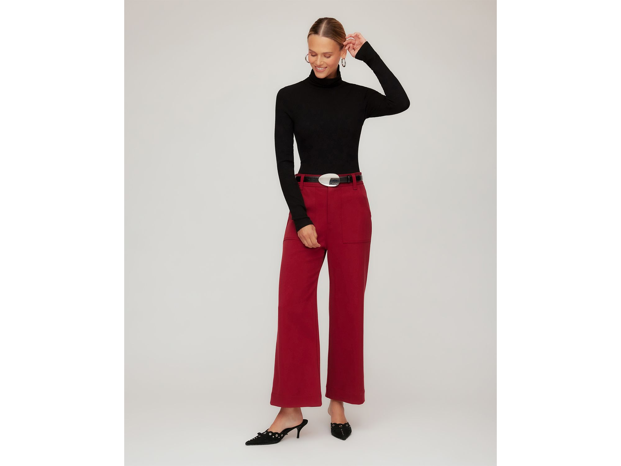 Rylee Cropped Pants — Image 4
