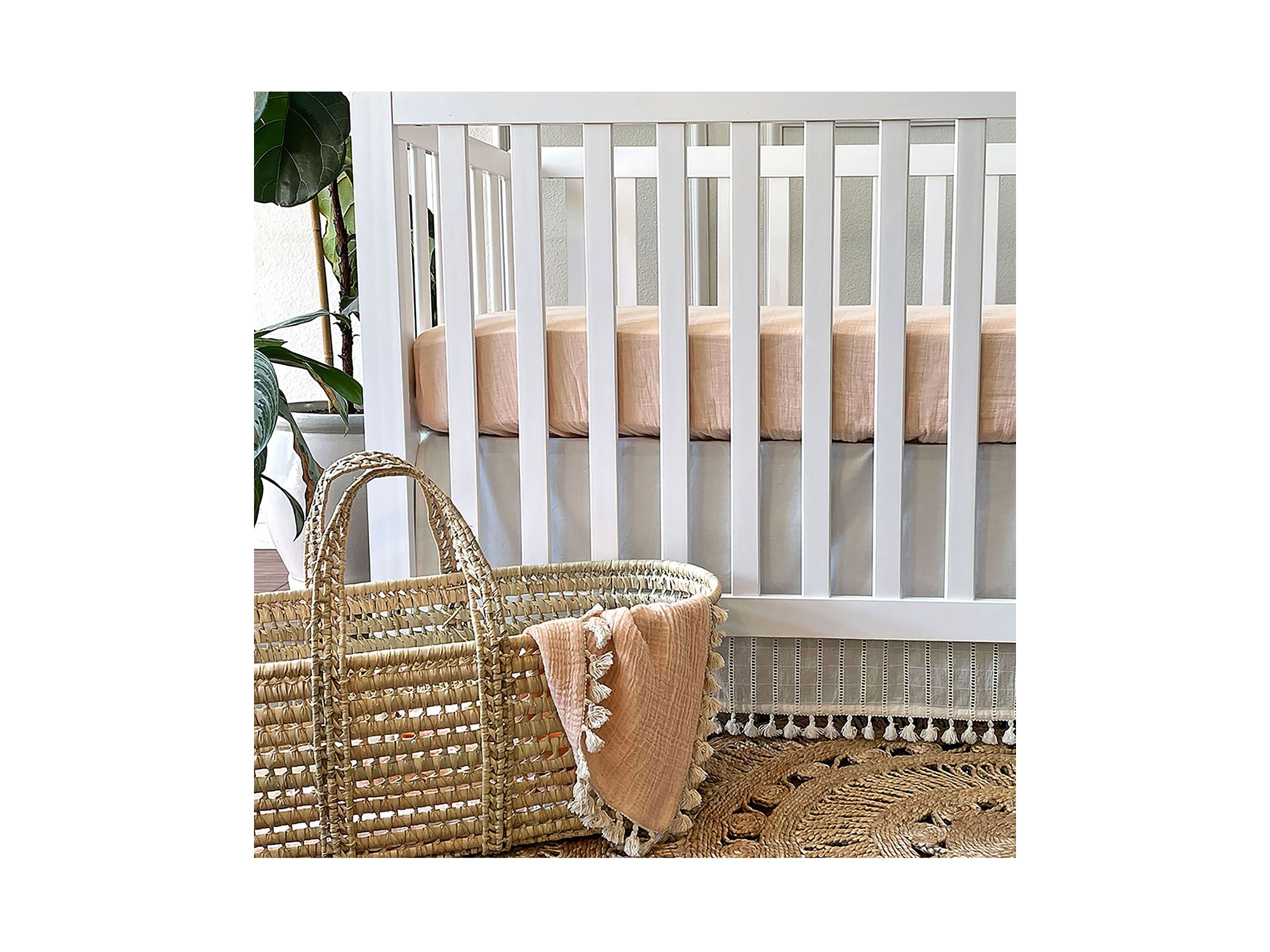 Crib Fitted Sheet — Image 3