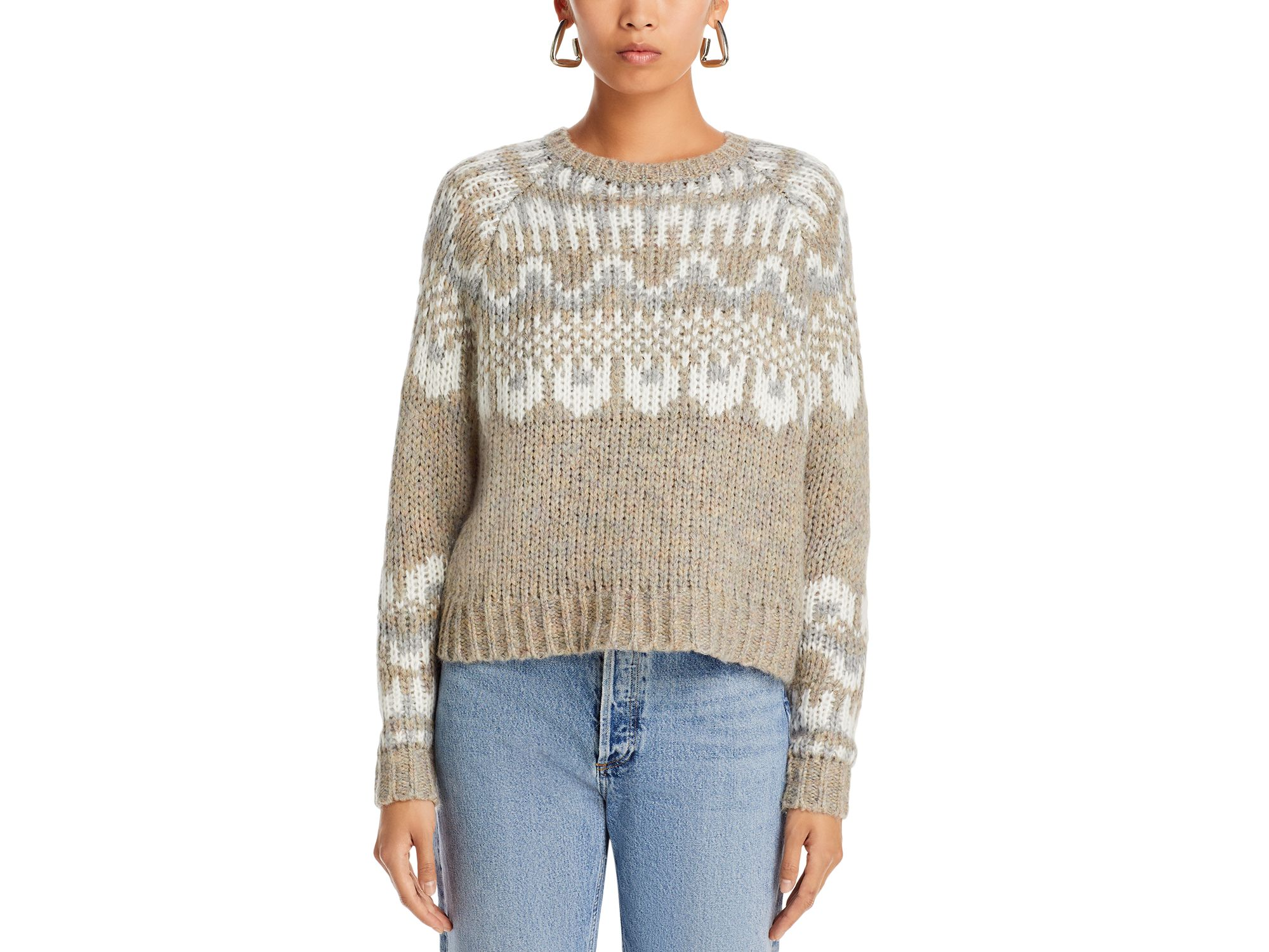 Fair Isle Crewneck Sweater - Exclusive — Image 8