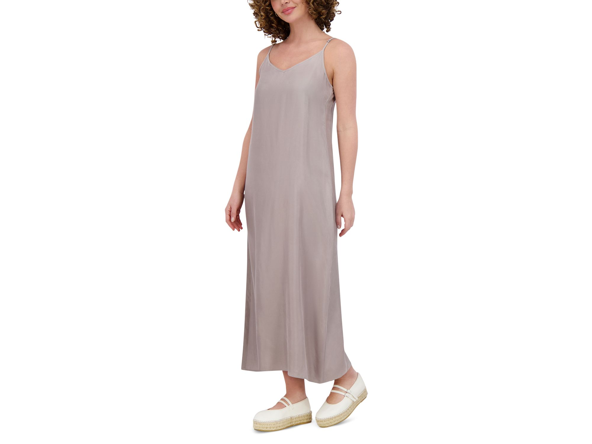 Brushed A Line Slip Dress — Image 3