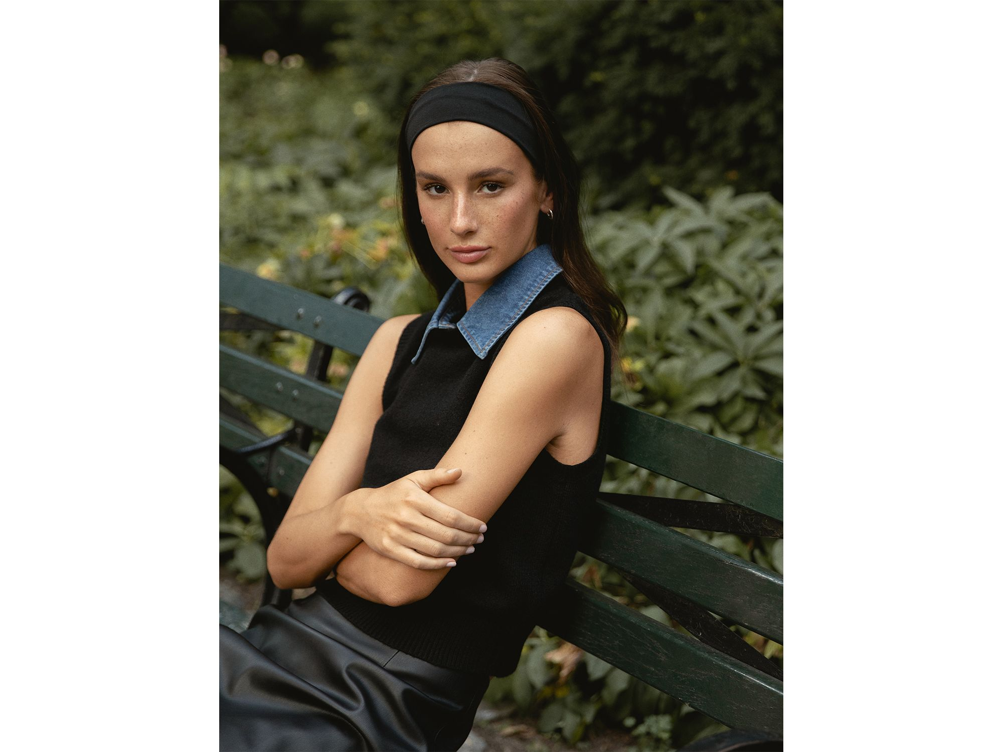 Ellie Knit Collar Vest — Image 3