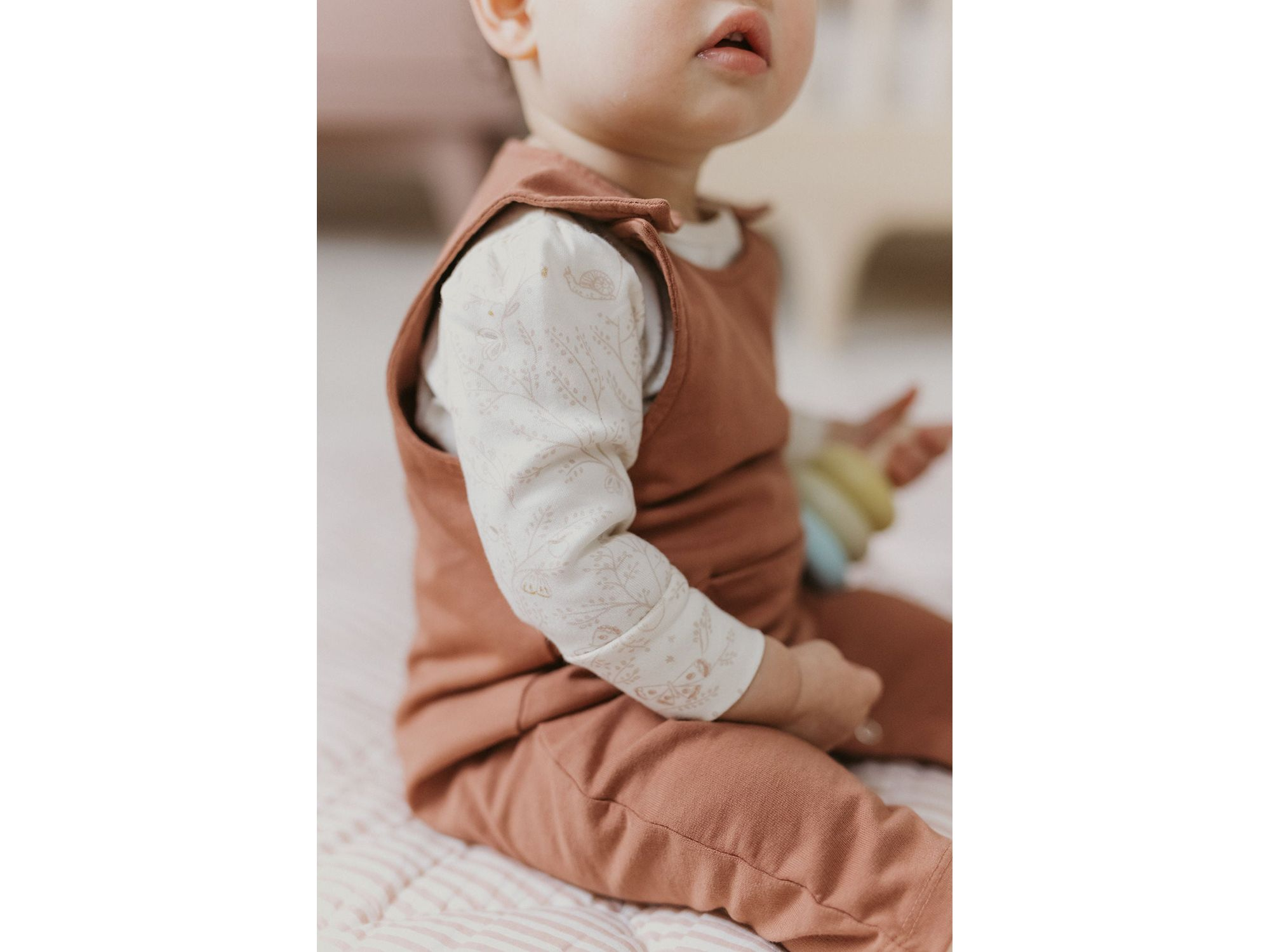 Unisex French Terry Overalls - Baby — Image 3
