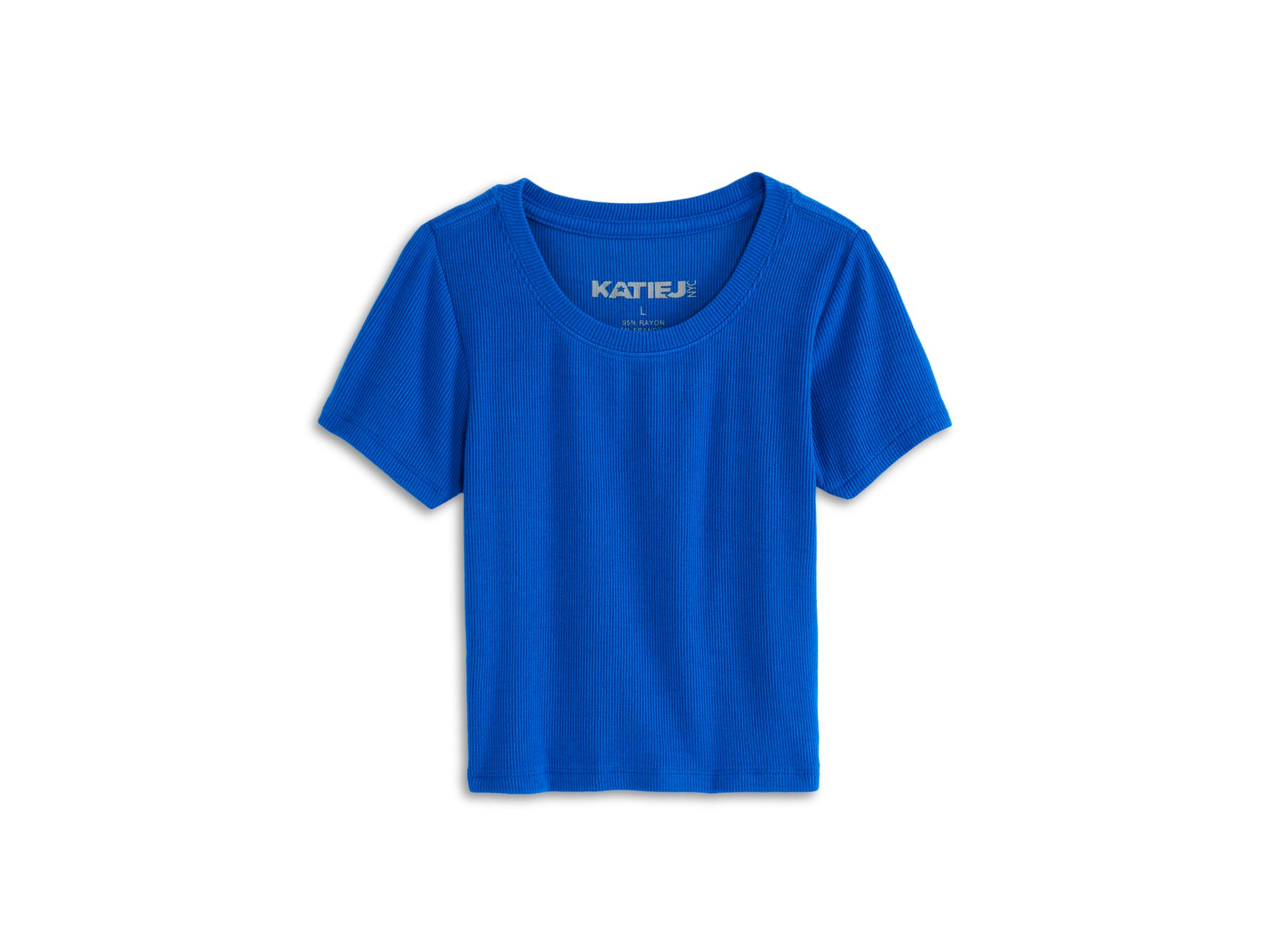 Girls' Livi Ribbed Tee - Big Kid - Image 1