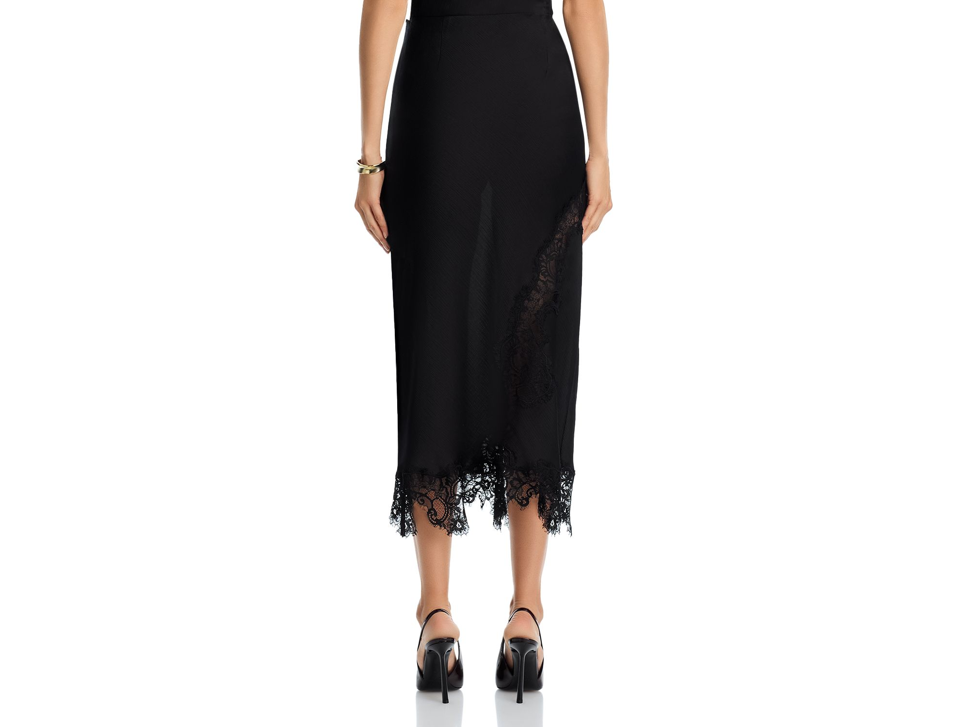 Lace Inset Slip Skirt - Exclusive — Image 4