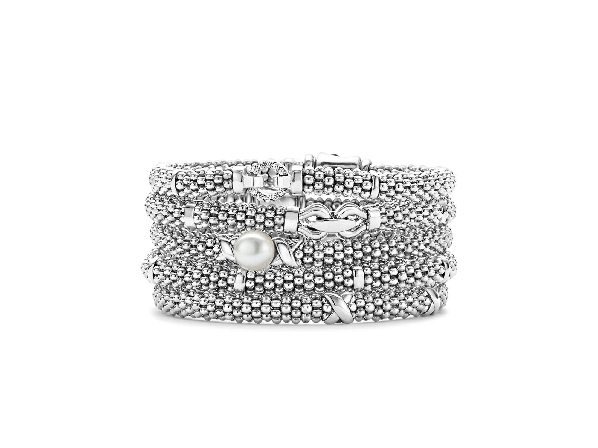 Signature Sterling X Embrace Bracelet — Image 4