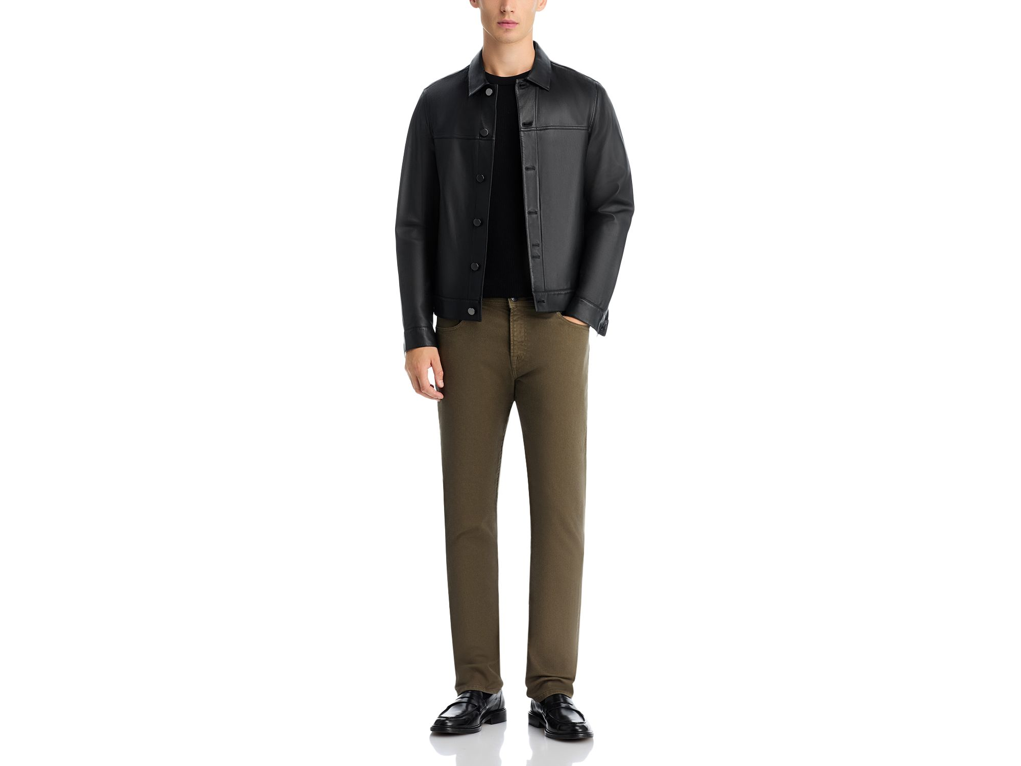 5-Pocket Stretch Denim Pants - Exclusive — Image 5