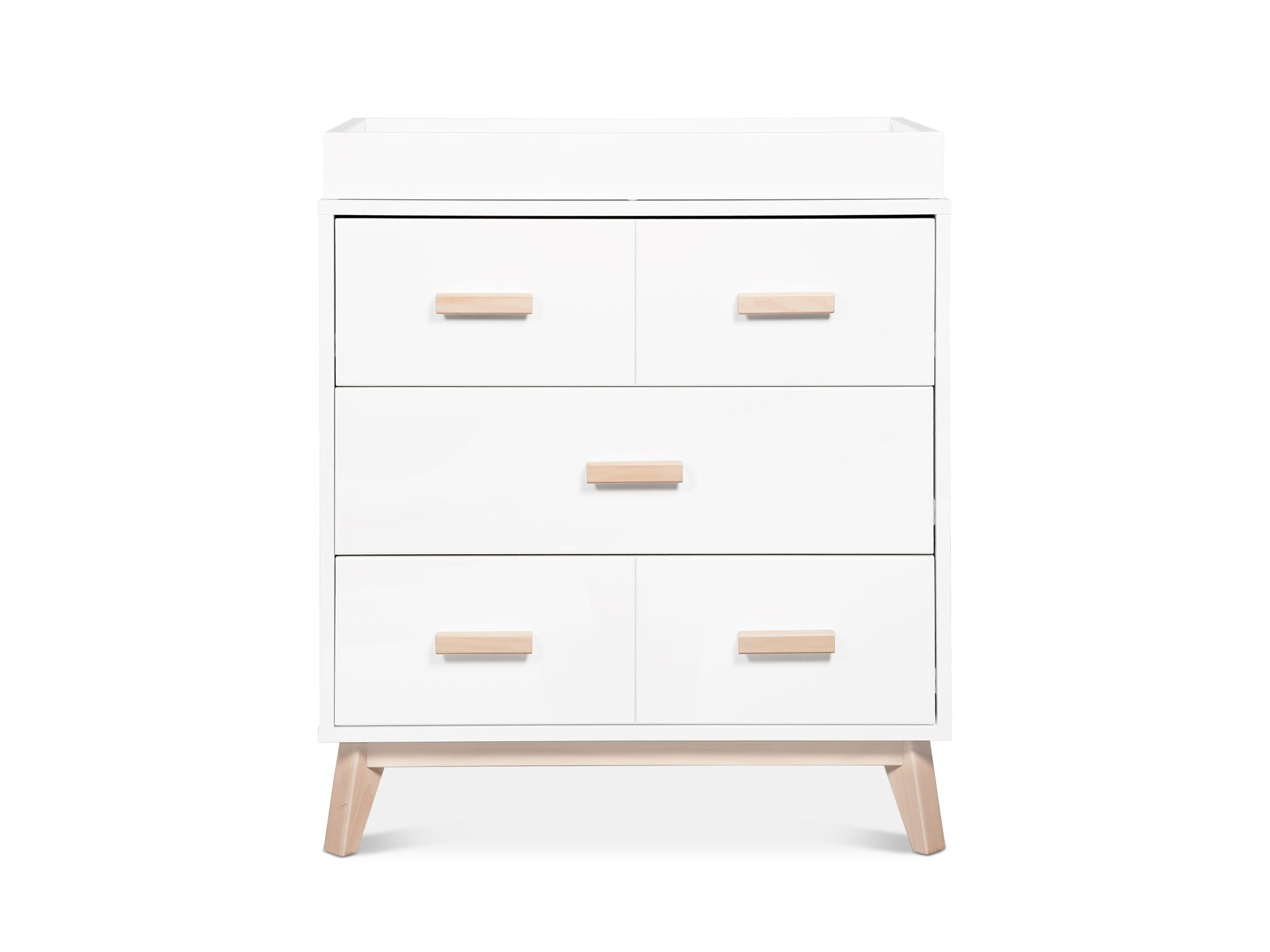 Scoot 3 Drawer Changer Dresser with Removable Changing Tray — Image 9