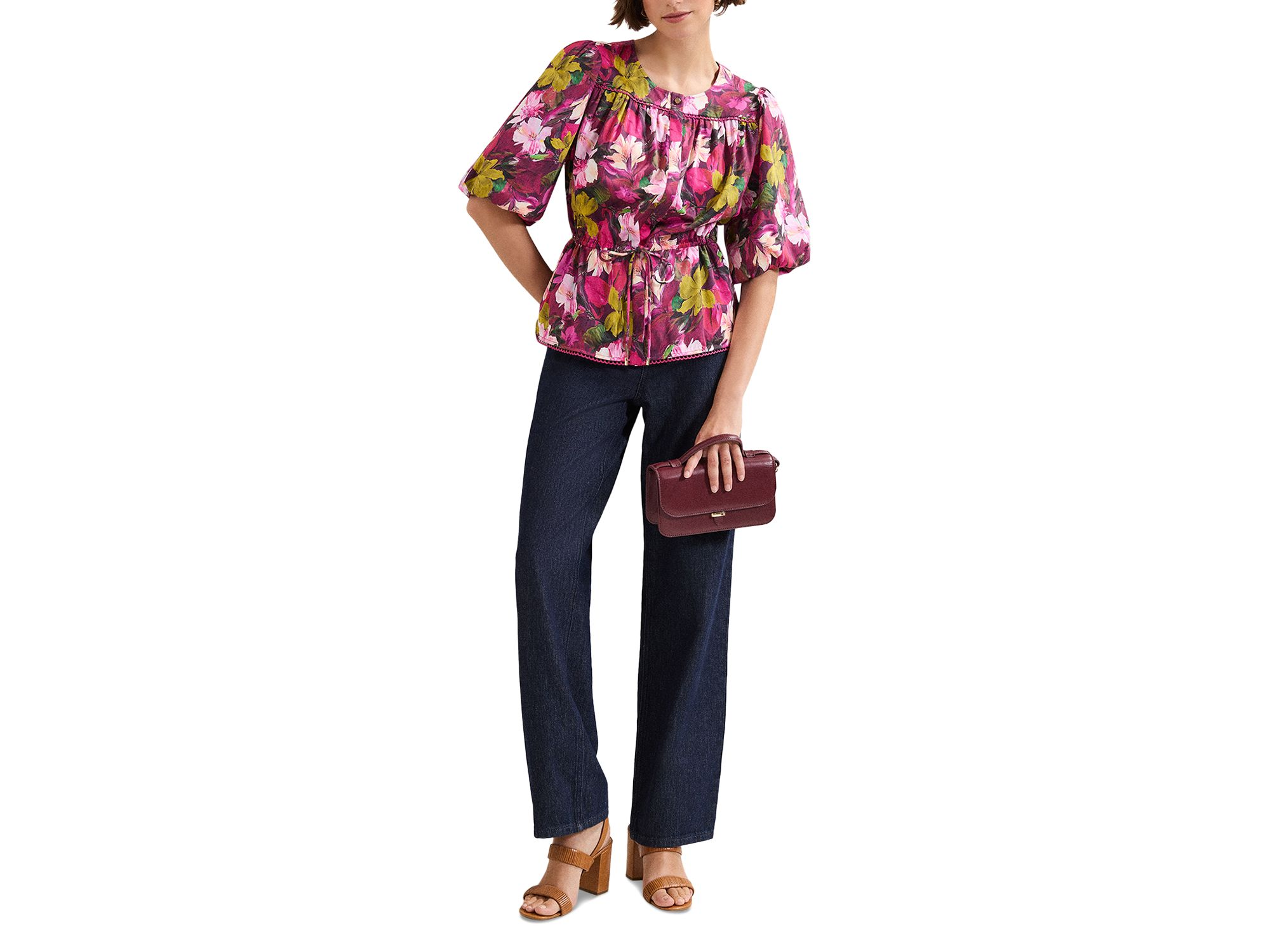 Pia Floral Blouse — Image 8