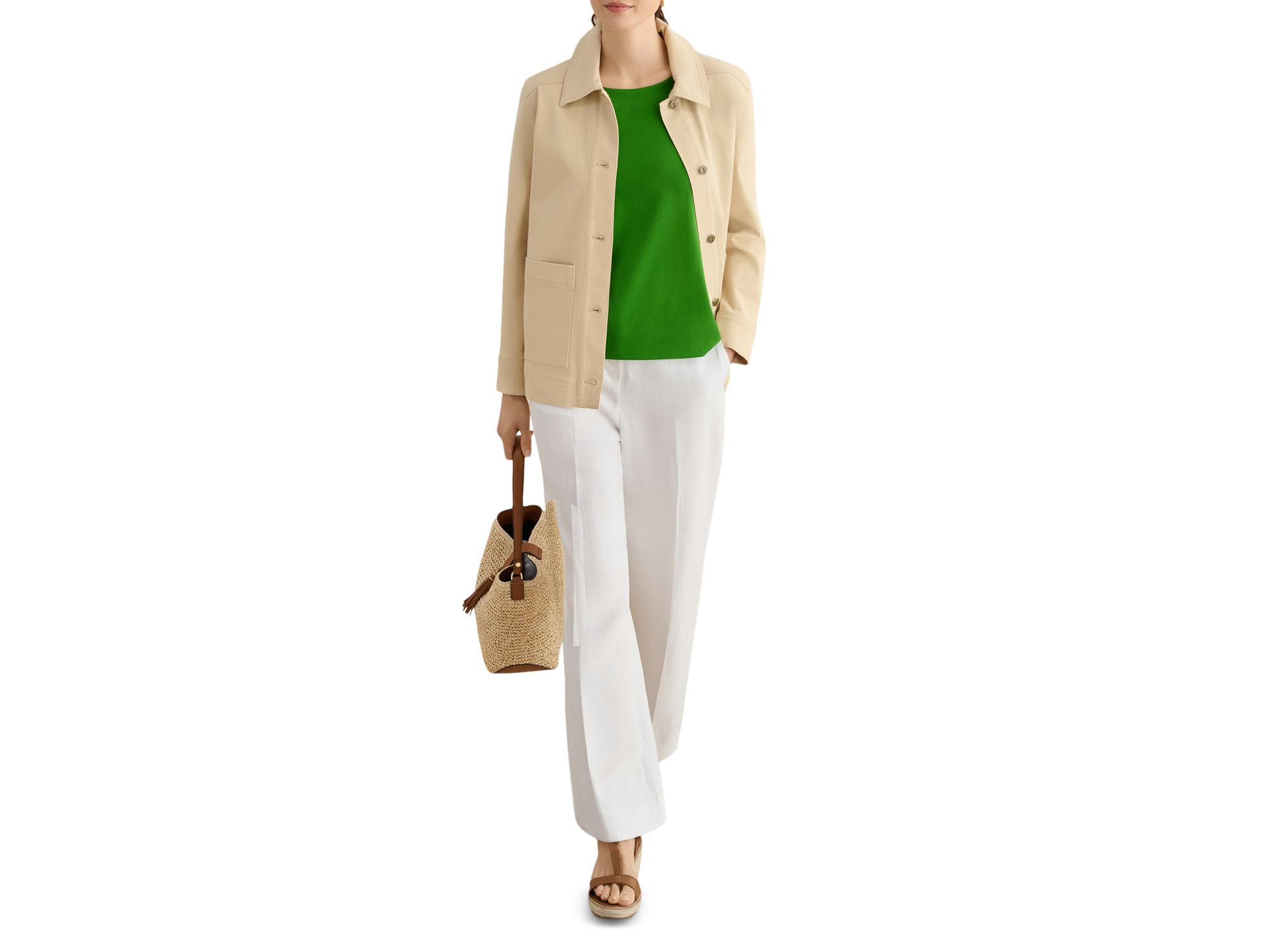 Fern Button Back Top — Image 5