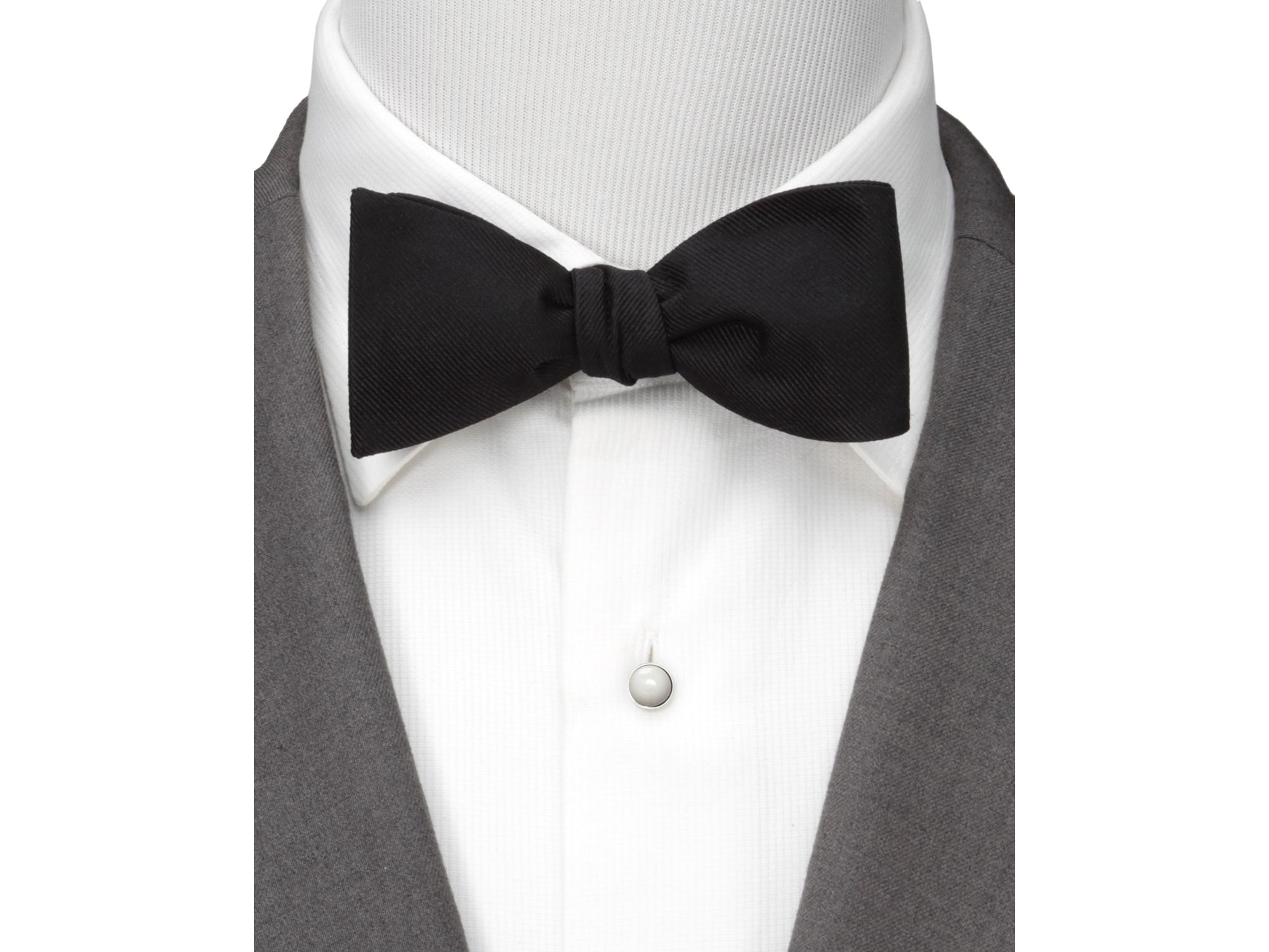 Silk Self Tie Bow Tie — Image 3