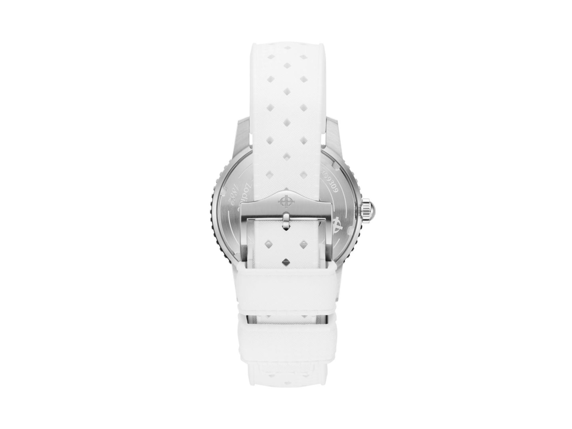 Compression Diver Automatic White Rubber Watch, 40mm — Image 6