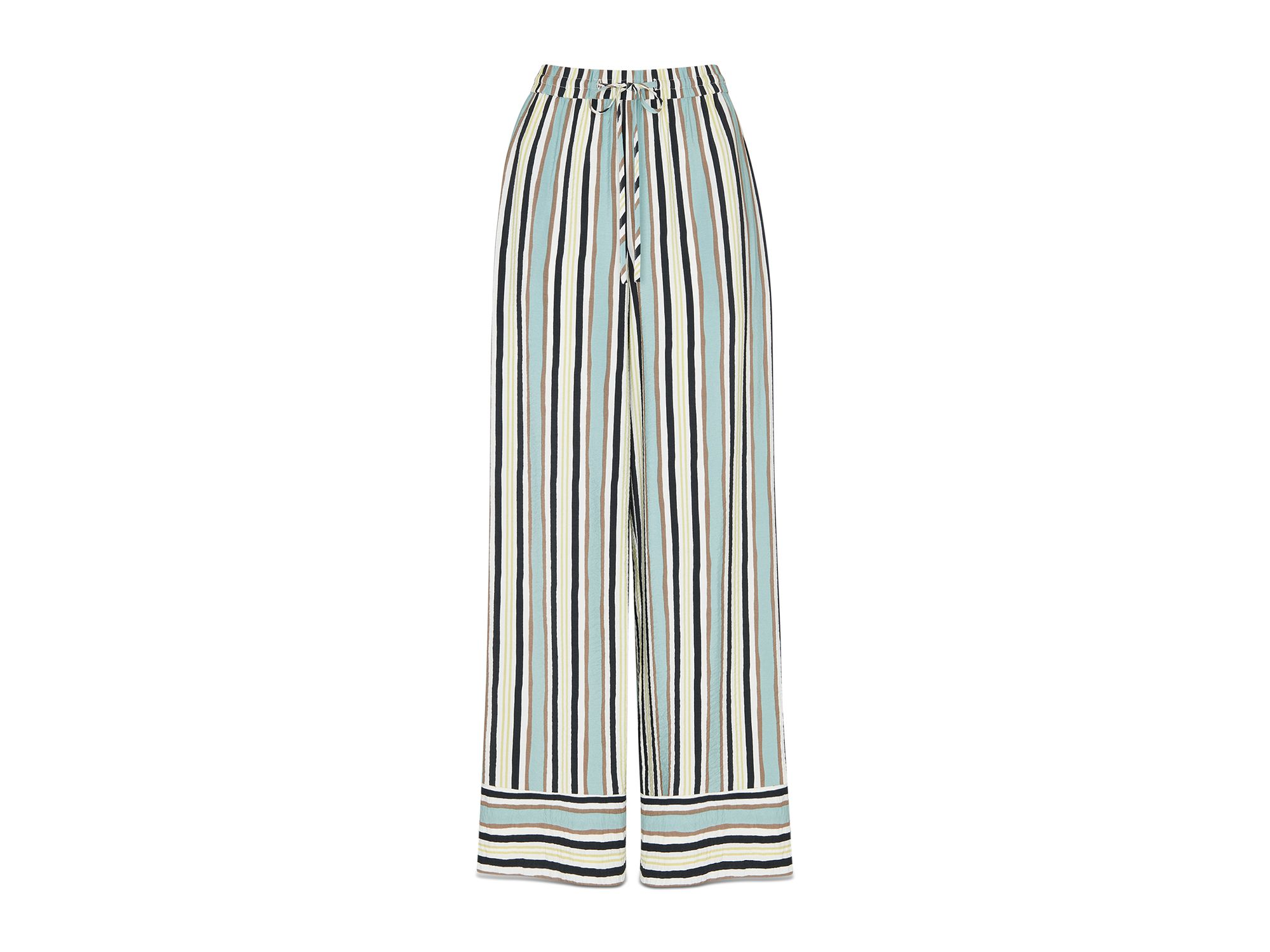 Nicola Striped Wide Leg Pants — Image 4