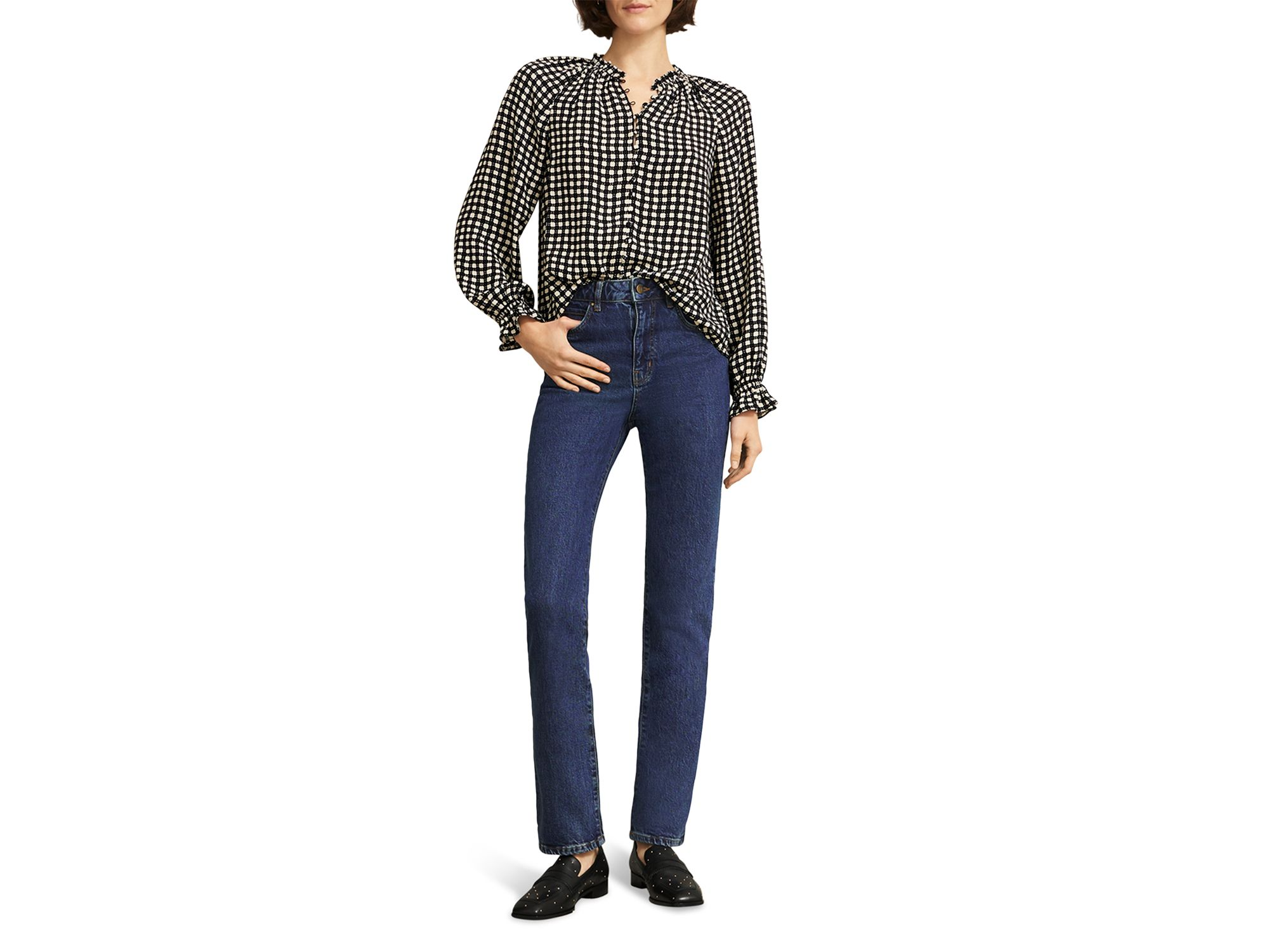 Hewlett Ruffled Cuff Blouse — Image 6