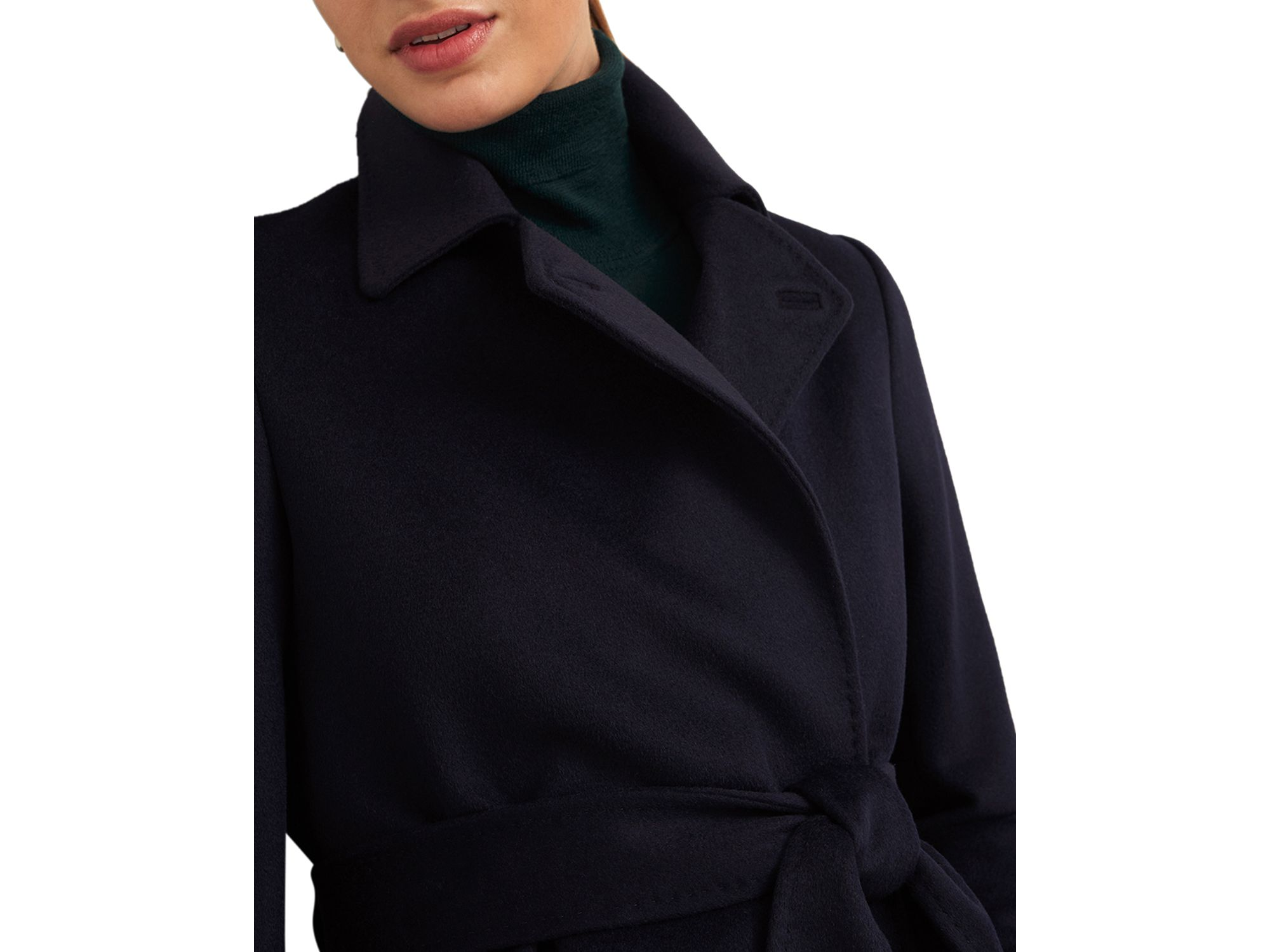 Livia Wool Belted Coat — Image 3