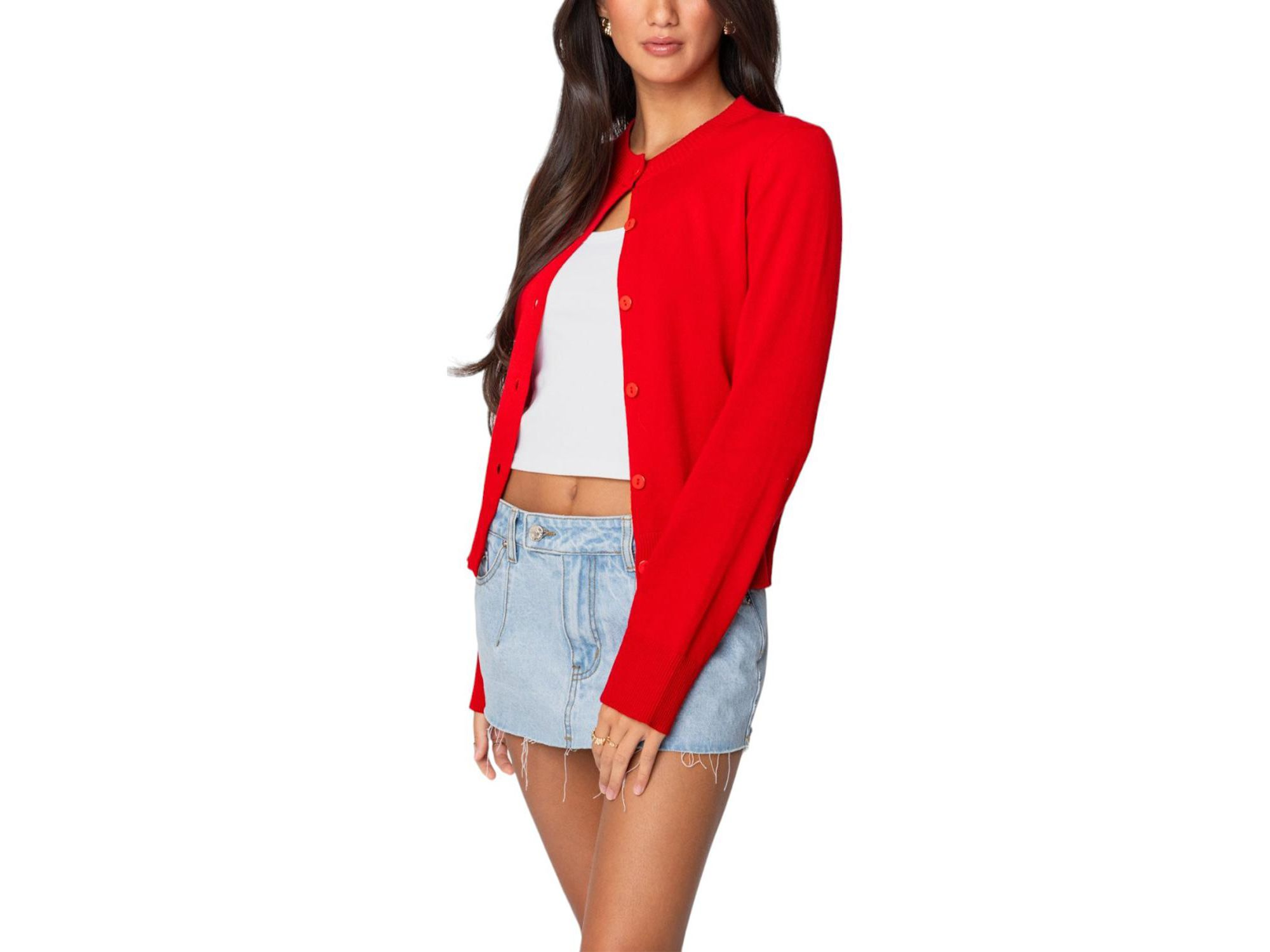 Hollie Button Up Cardigan — Image 3