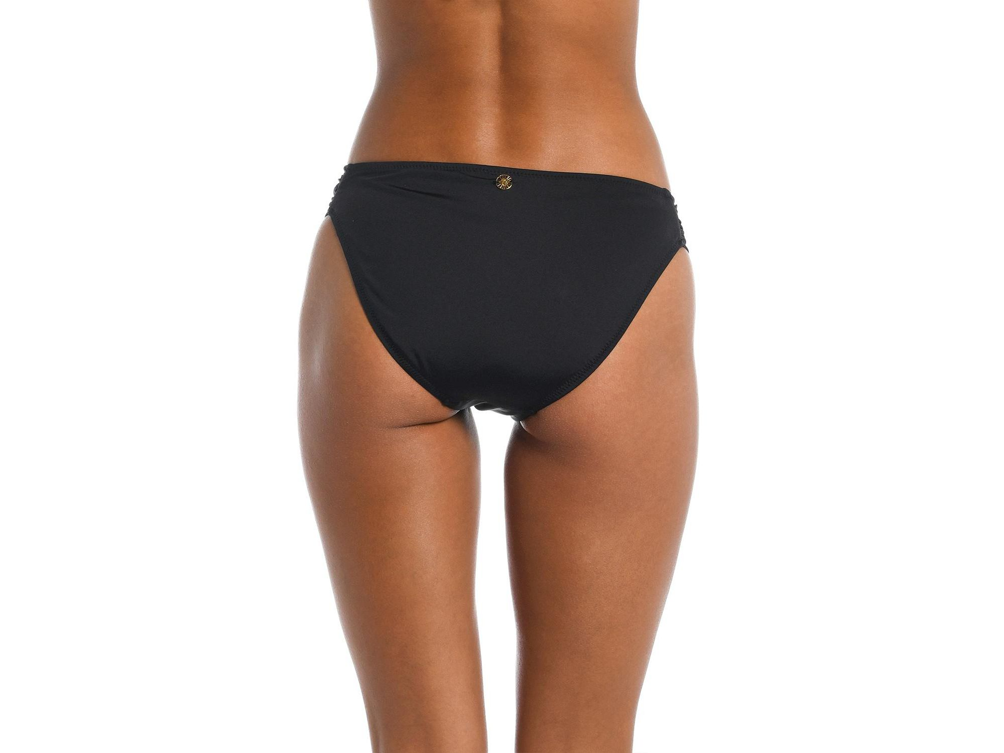 Solid Shirred Side Hipster Bottom — Image 3