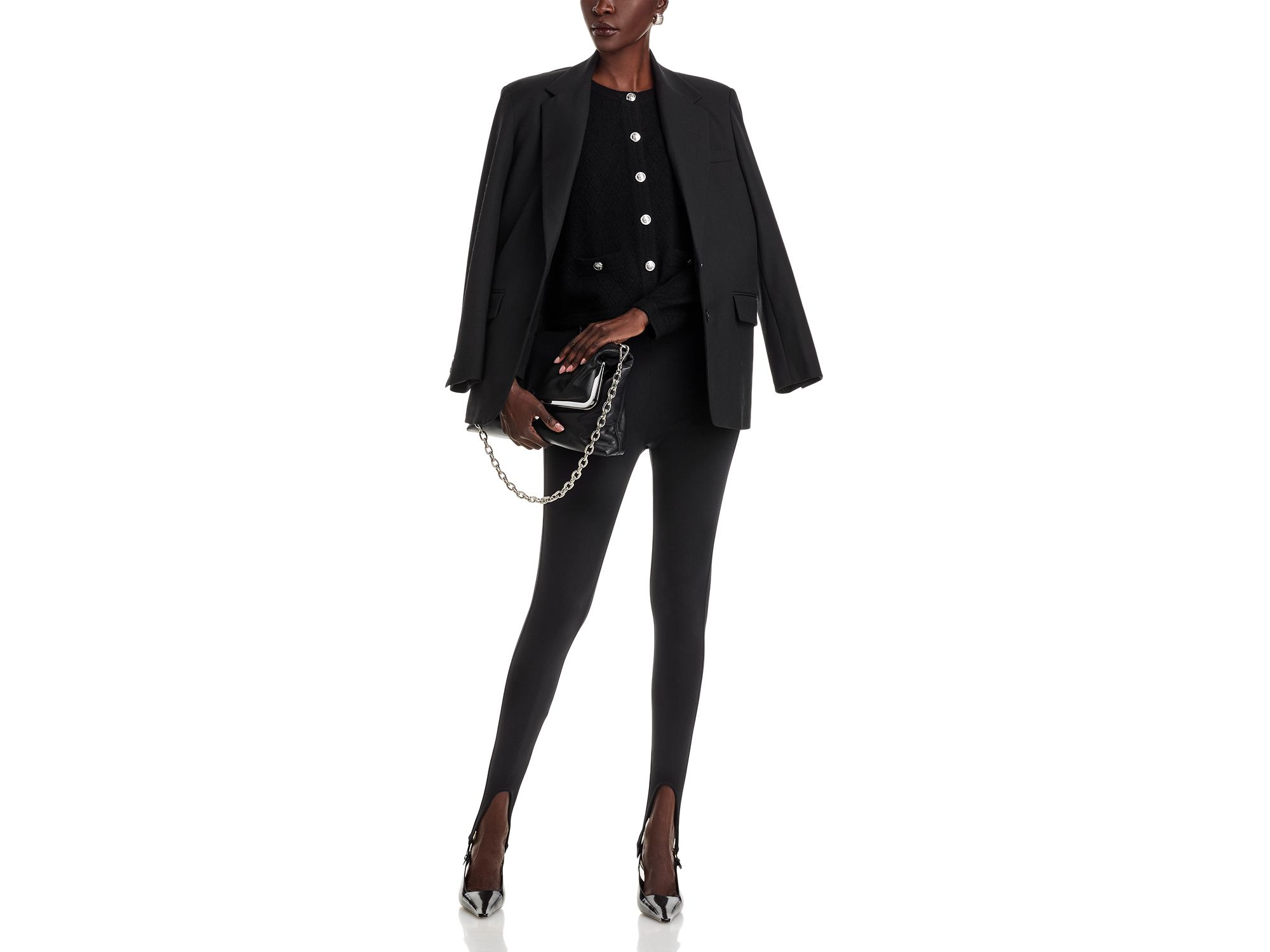 100% Cashmere Crewneck Cardigan Sweater - Exclusive — Image 4