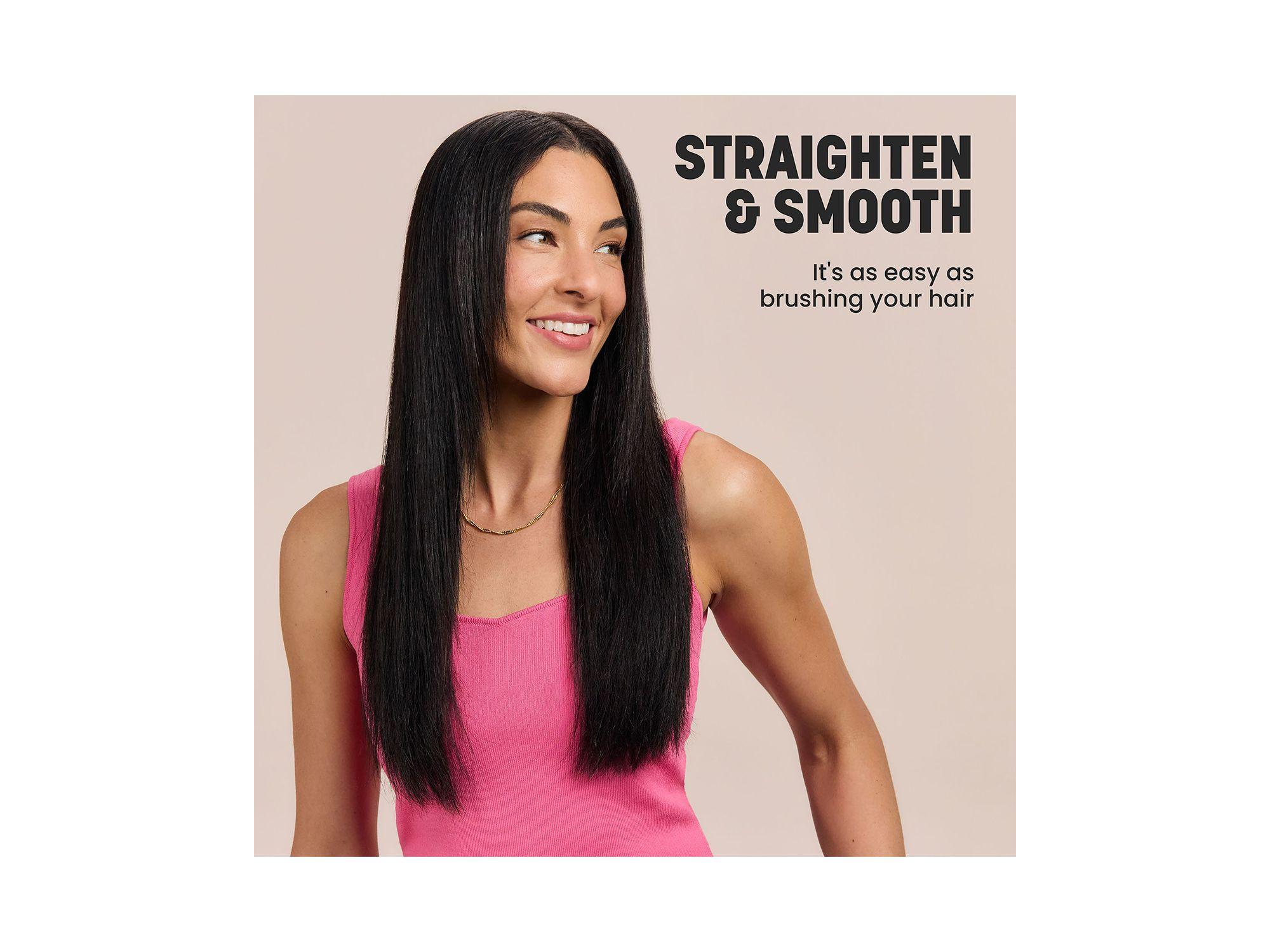 The Baby Brush Crush Mini Heated Straightening Brush — Image 5