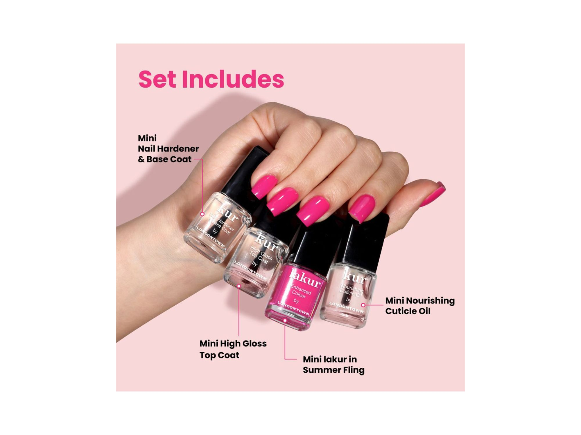Mini Mani Nail Polish Set - Mother's Day ($54 value) — Image 3