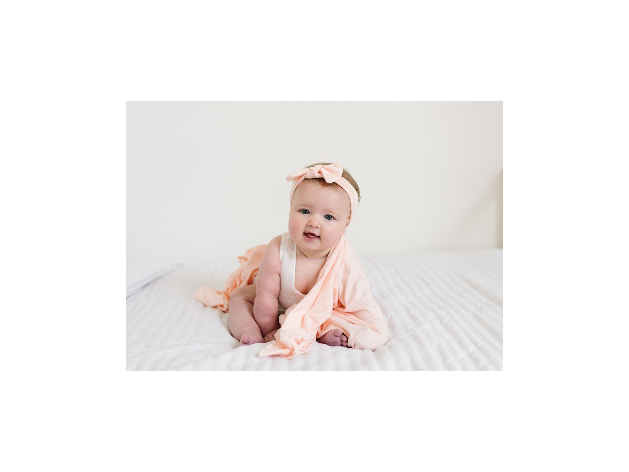 Blush Swaddle Blanket — Image 5