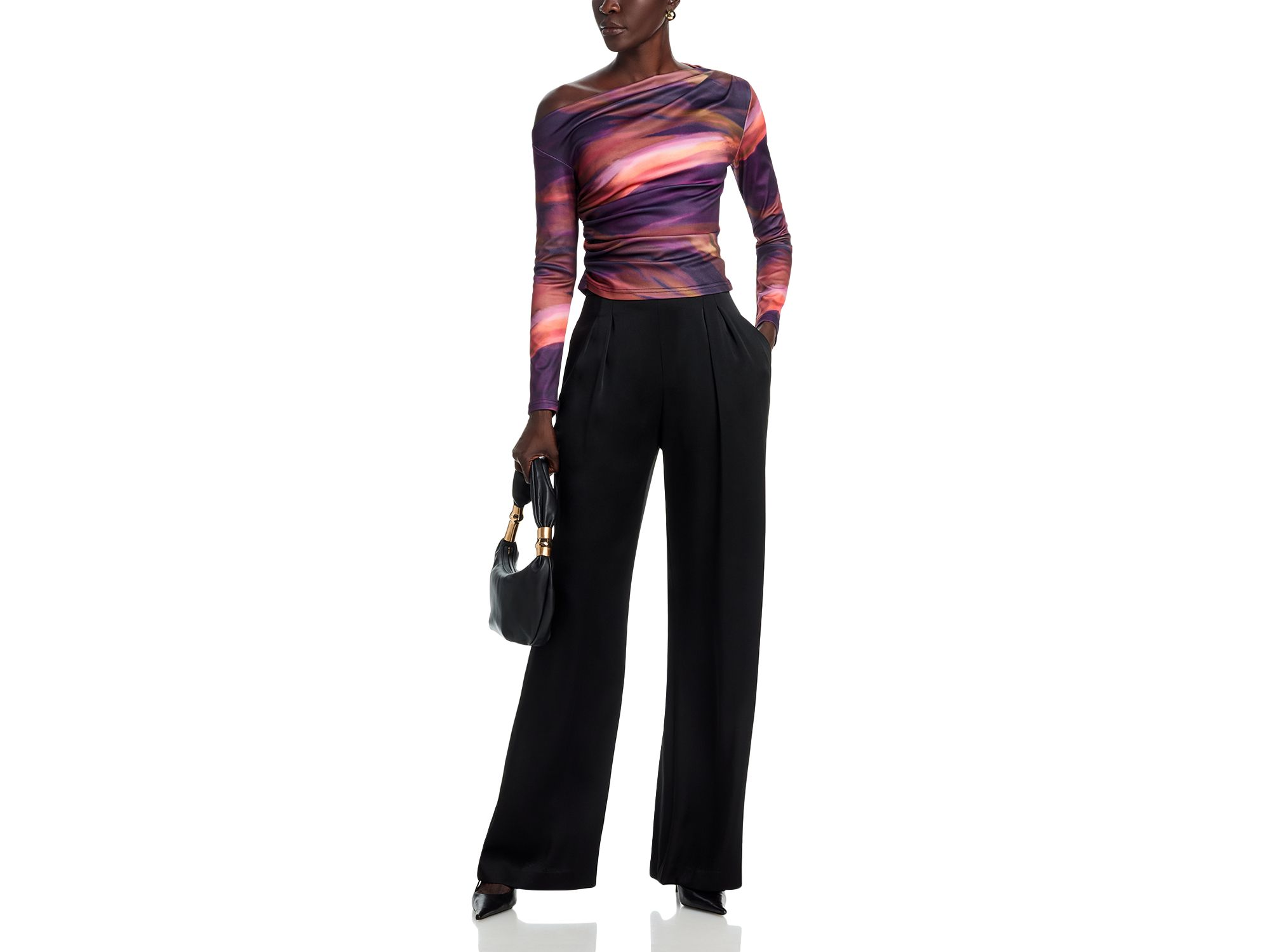 Draped Jersey Top — Image 4