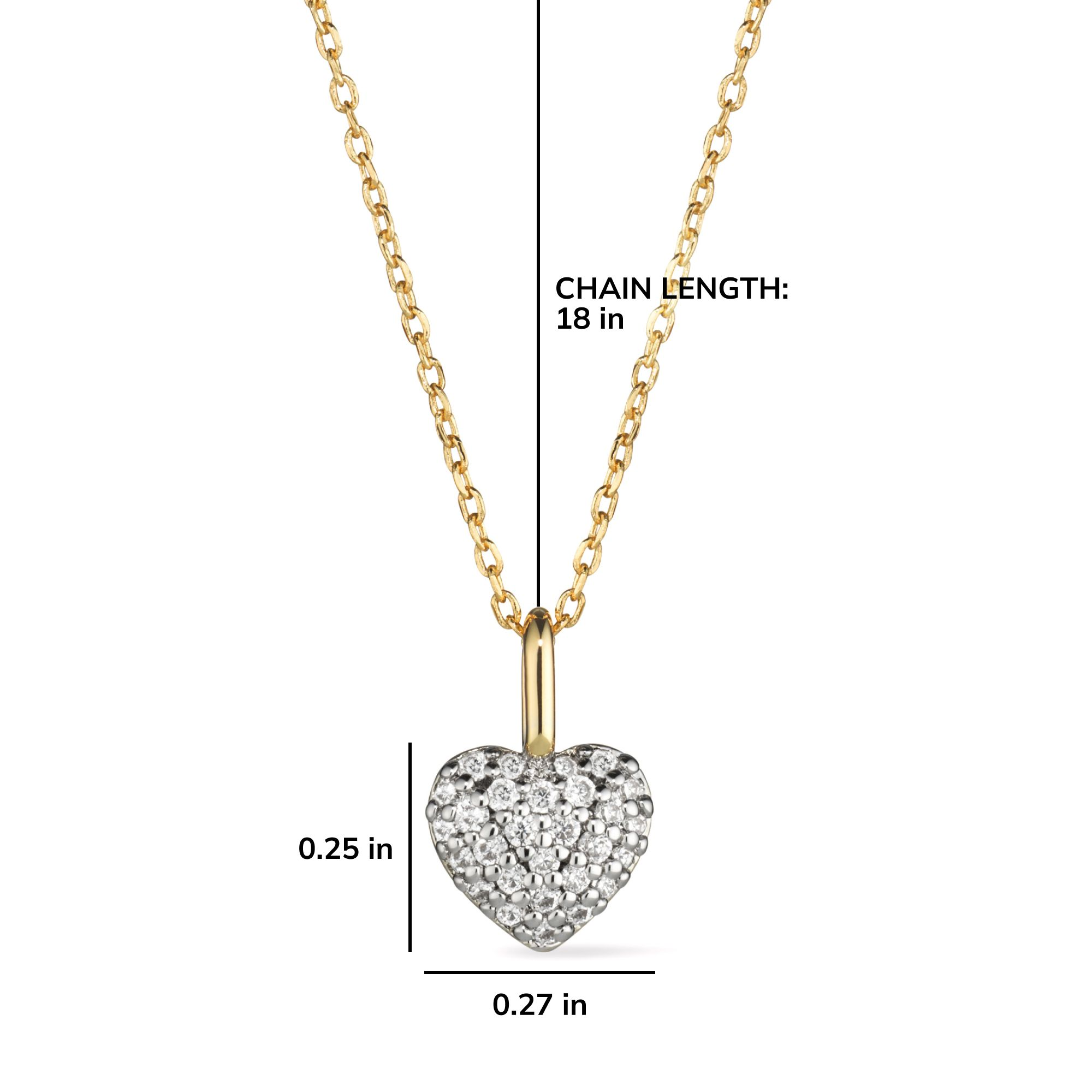 Gold Heart Necklace - Ellery — Image 5