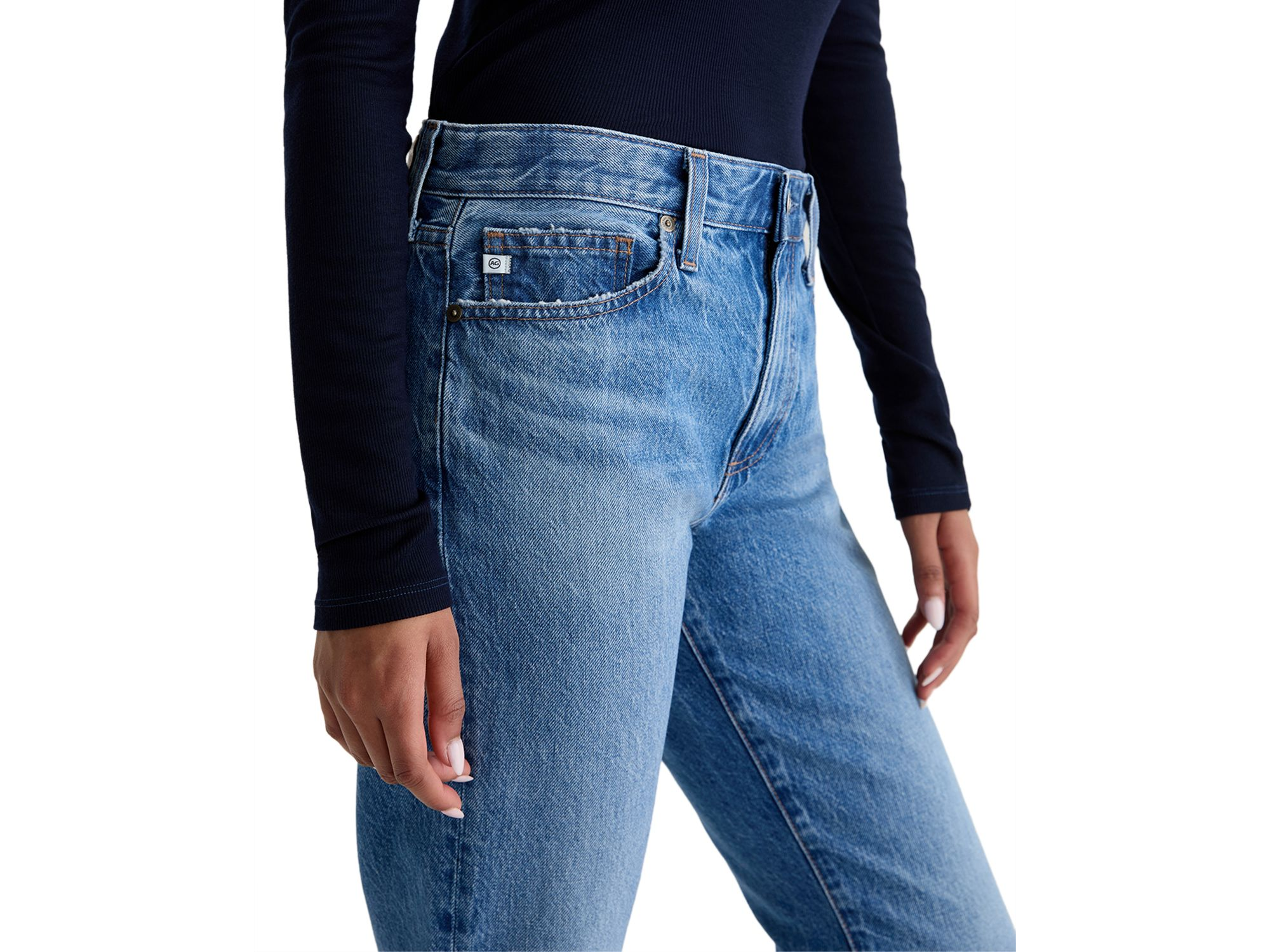 The Boyfriend Relaxed Fit Jeans in Candid — Image 3