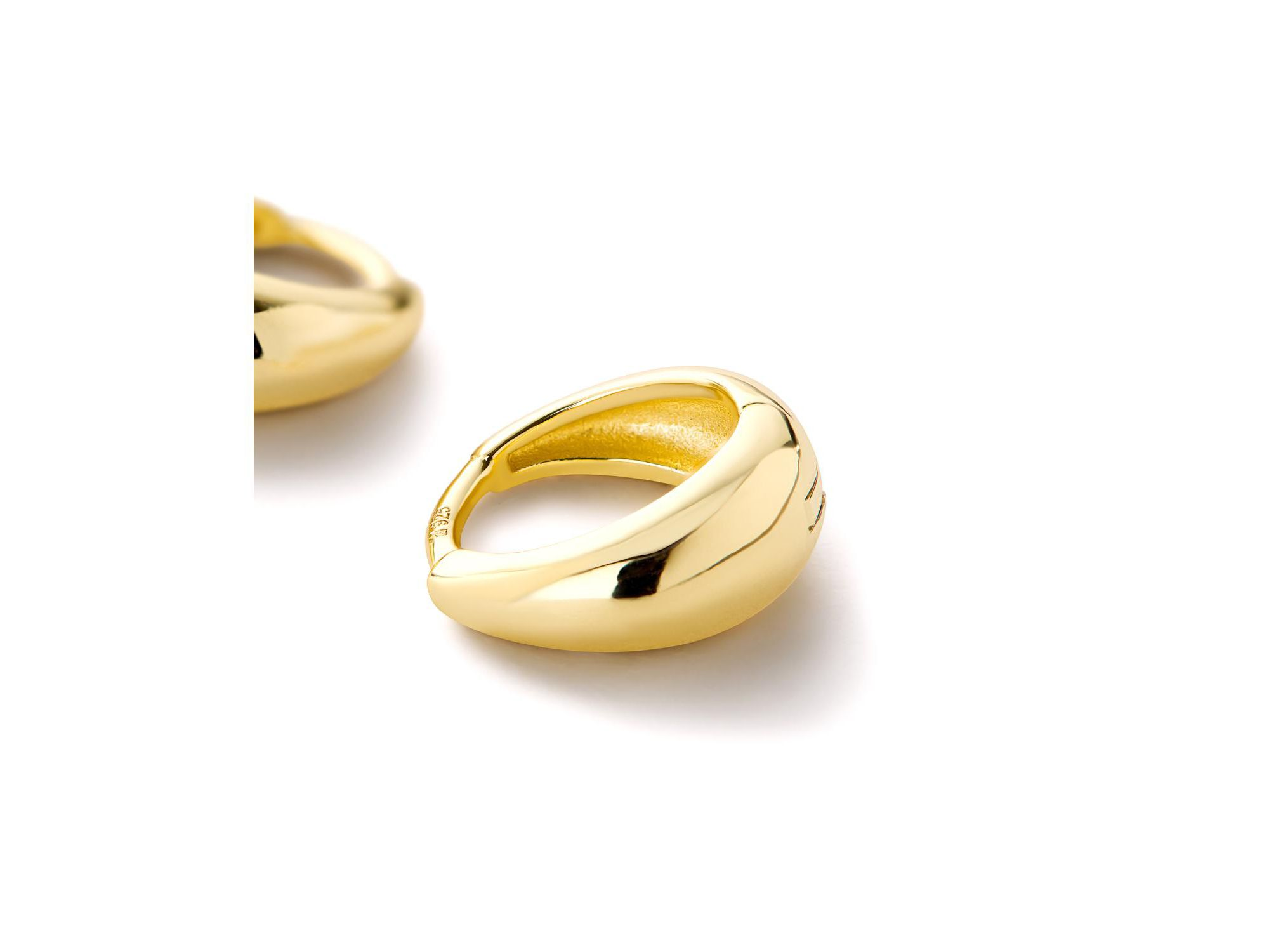 Bold Huggie Hoops - Nate — Image 5